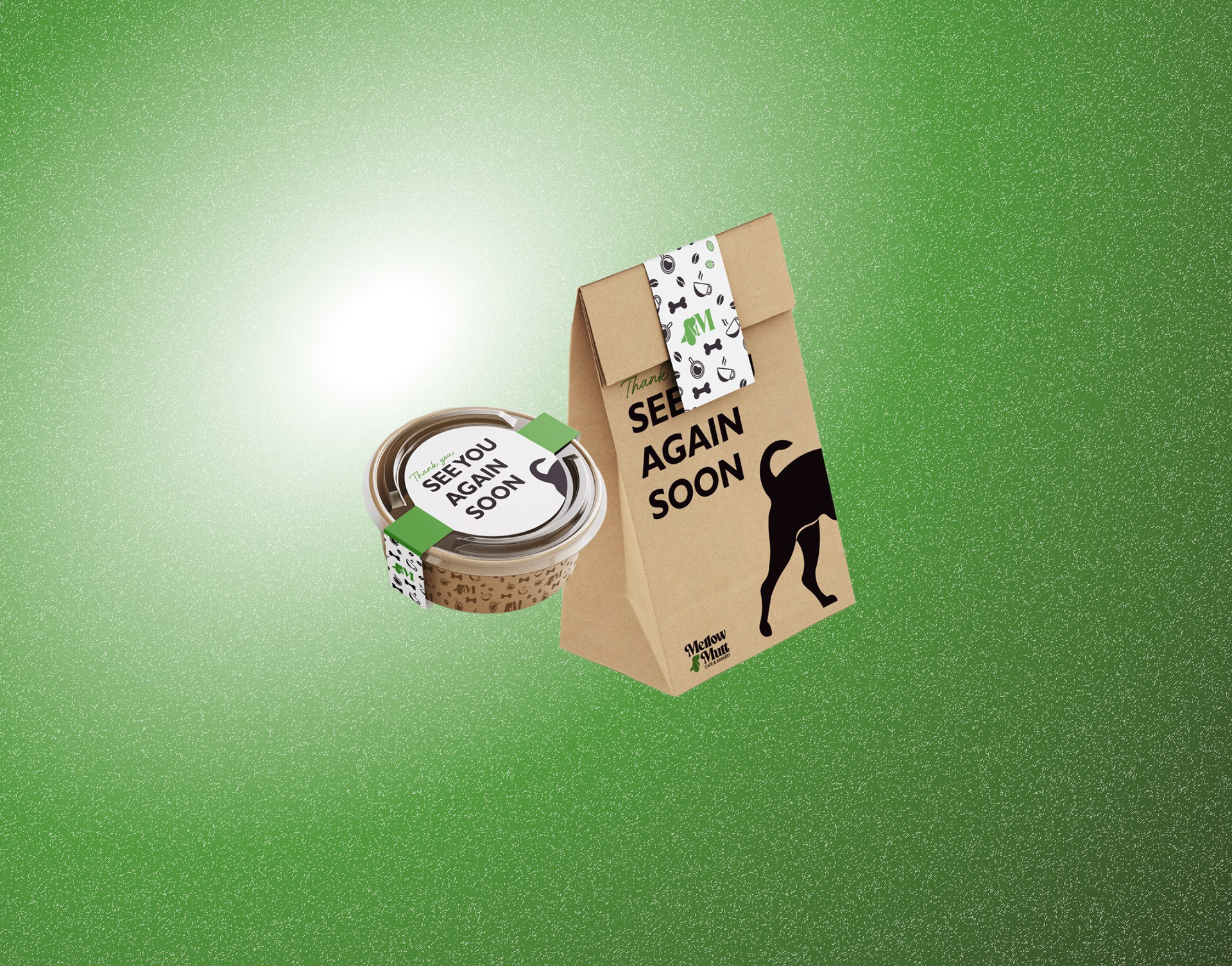 A look at the takeout containers paired together!