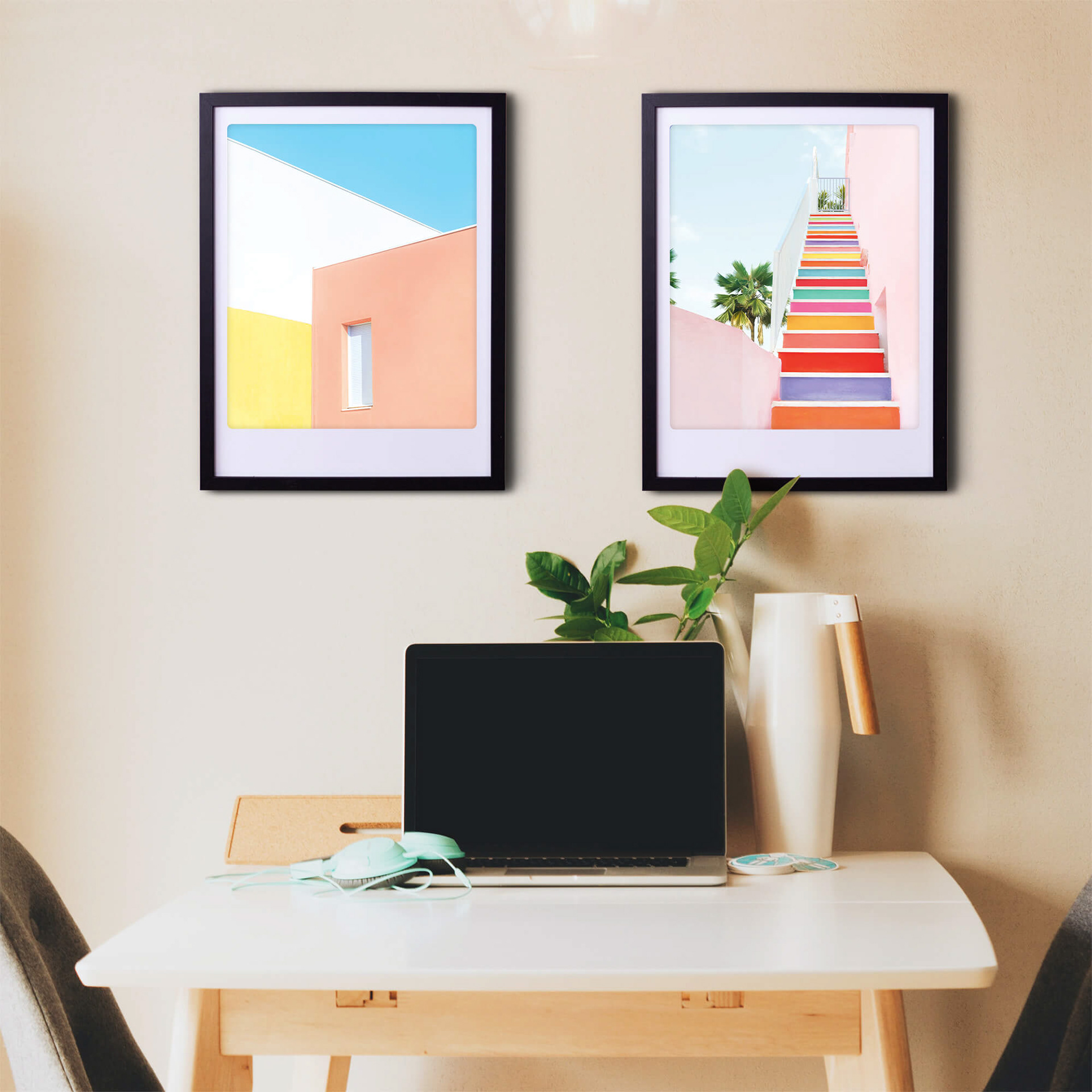 Minimal house - Pickmotion Art Poster