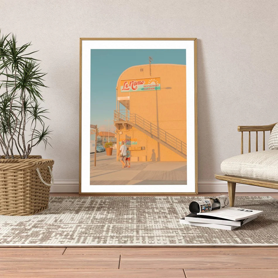 Summer Walk - Vybe Interior - Fine Art Print