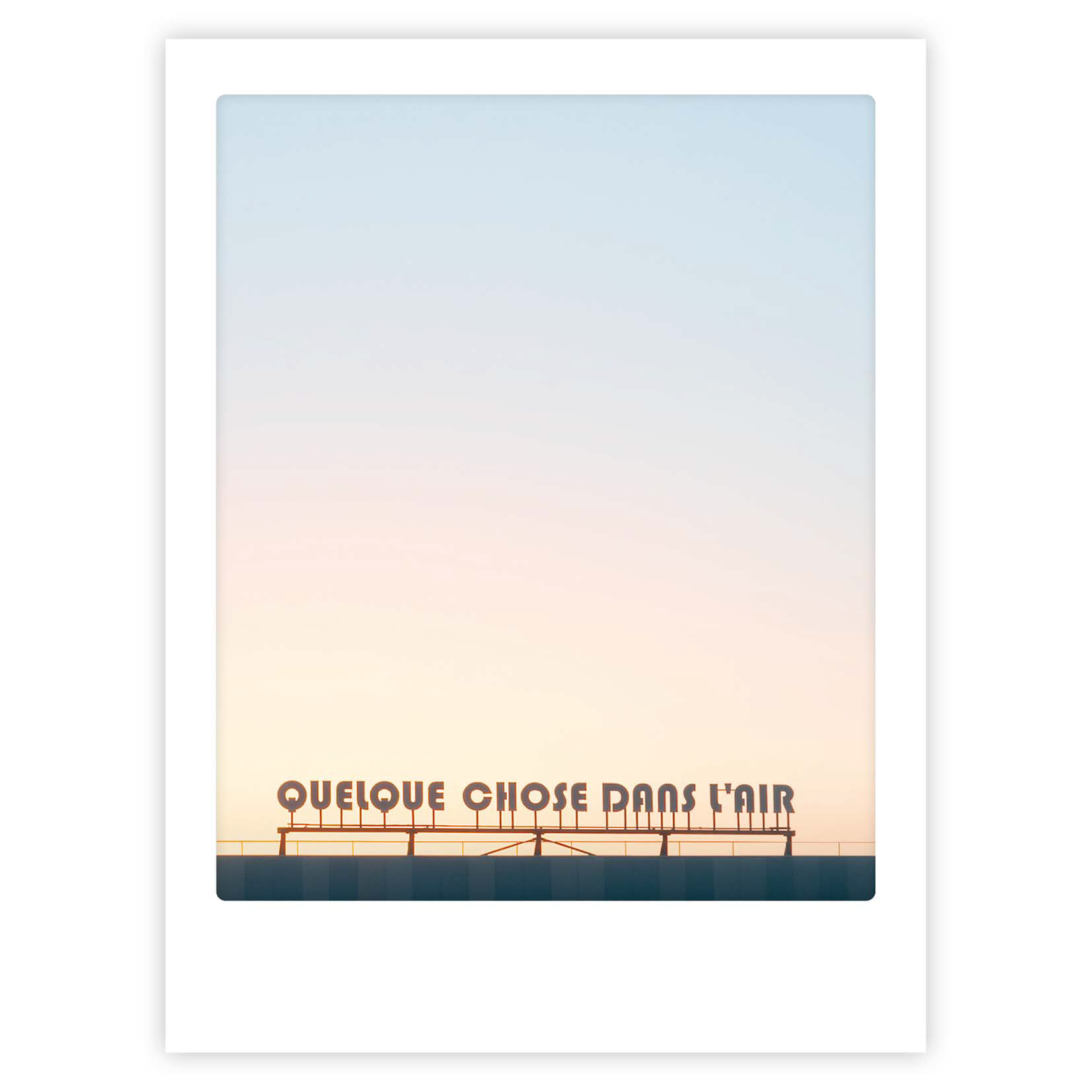 quelque chose dans l'air - Pickmotion Art Poster