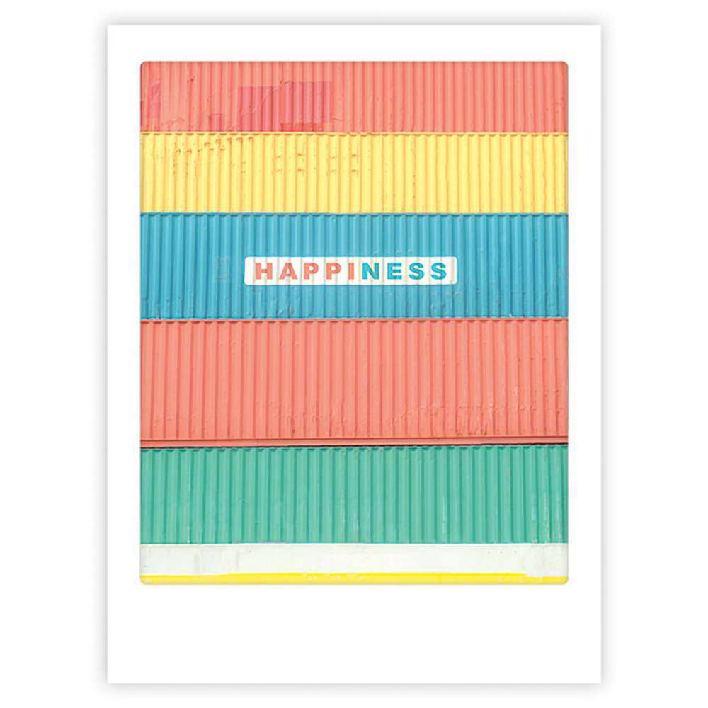 Colorful containers - Pickmotion Art Poster