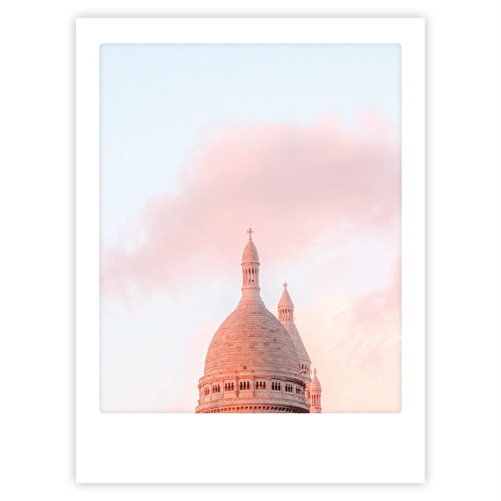 pink montmartre - Pickmotion Art Poster