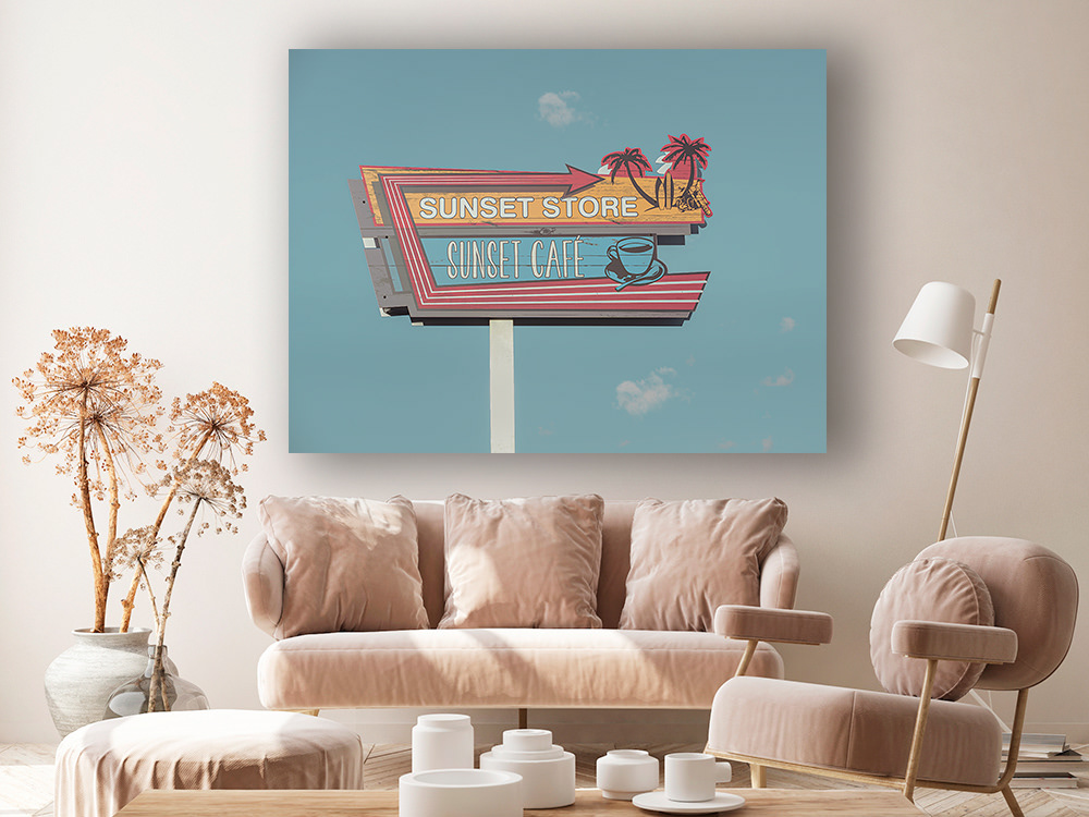 Sunset store - Artenza Photographie d'art