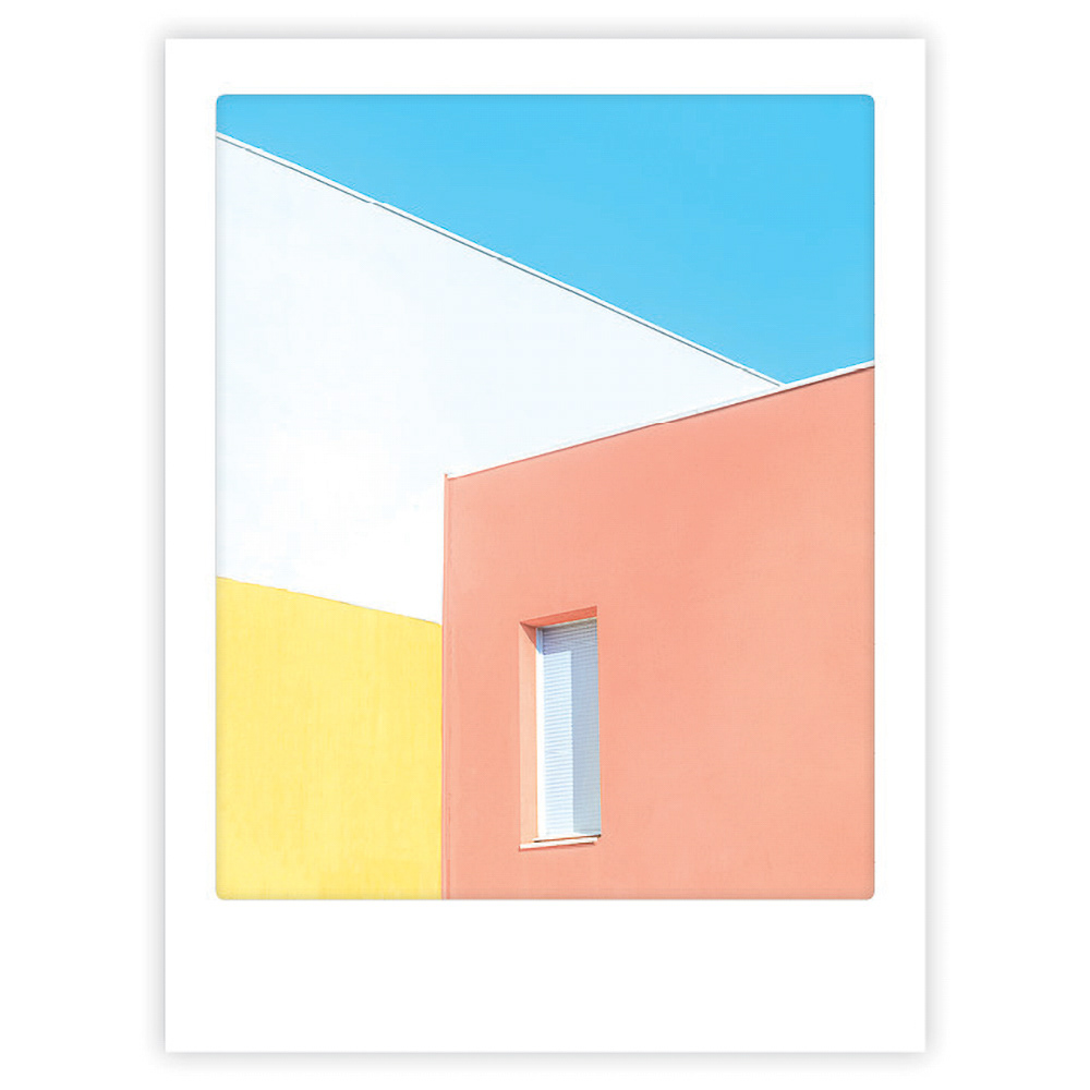 Minimal house - Pickmotion Art Poster