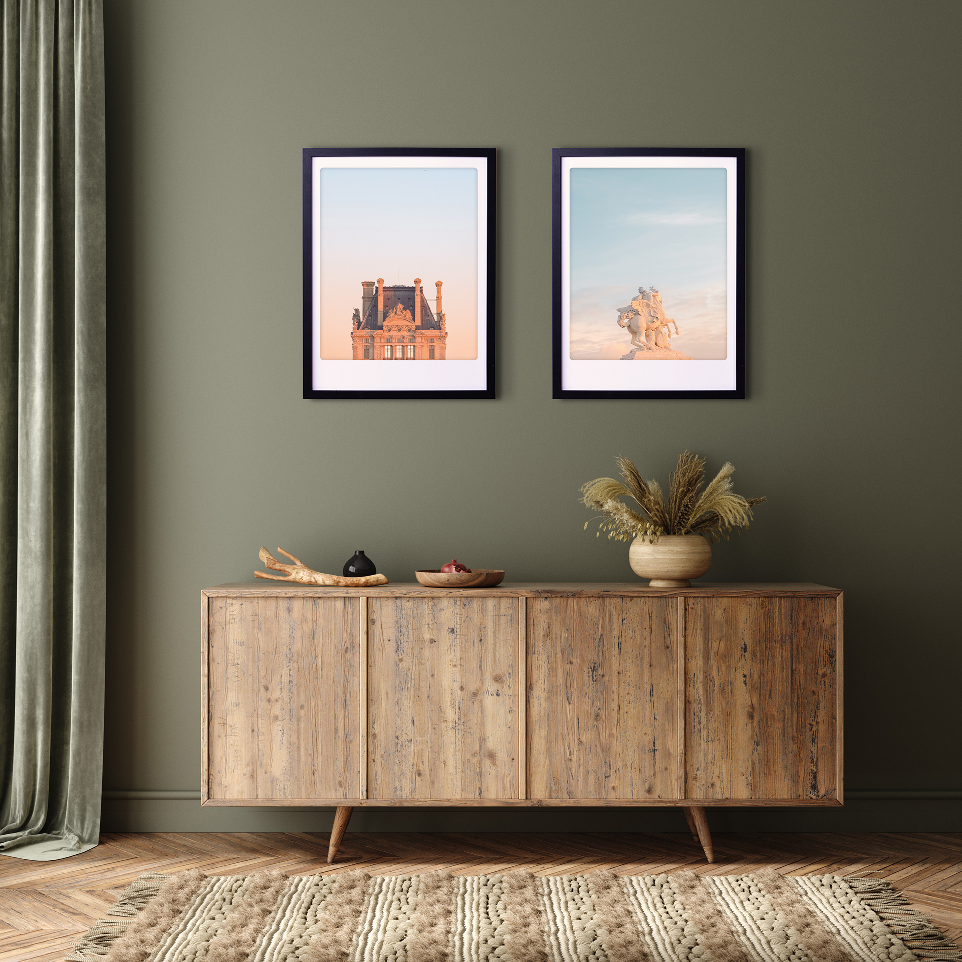 Paris statue - Pickmotion Art Poster