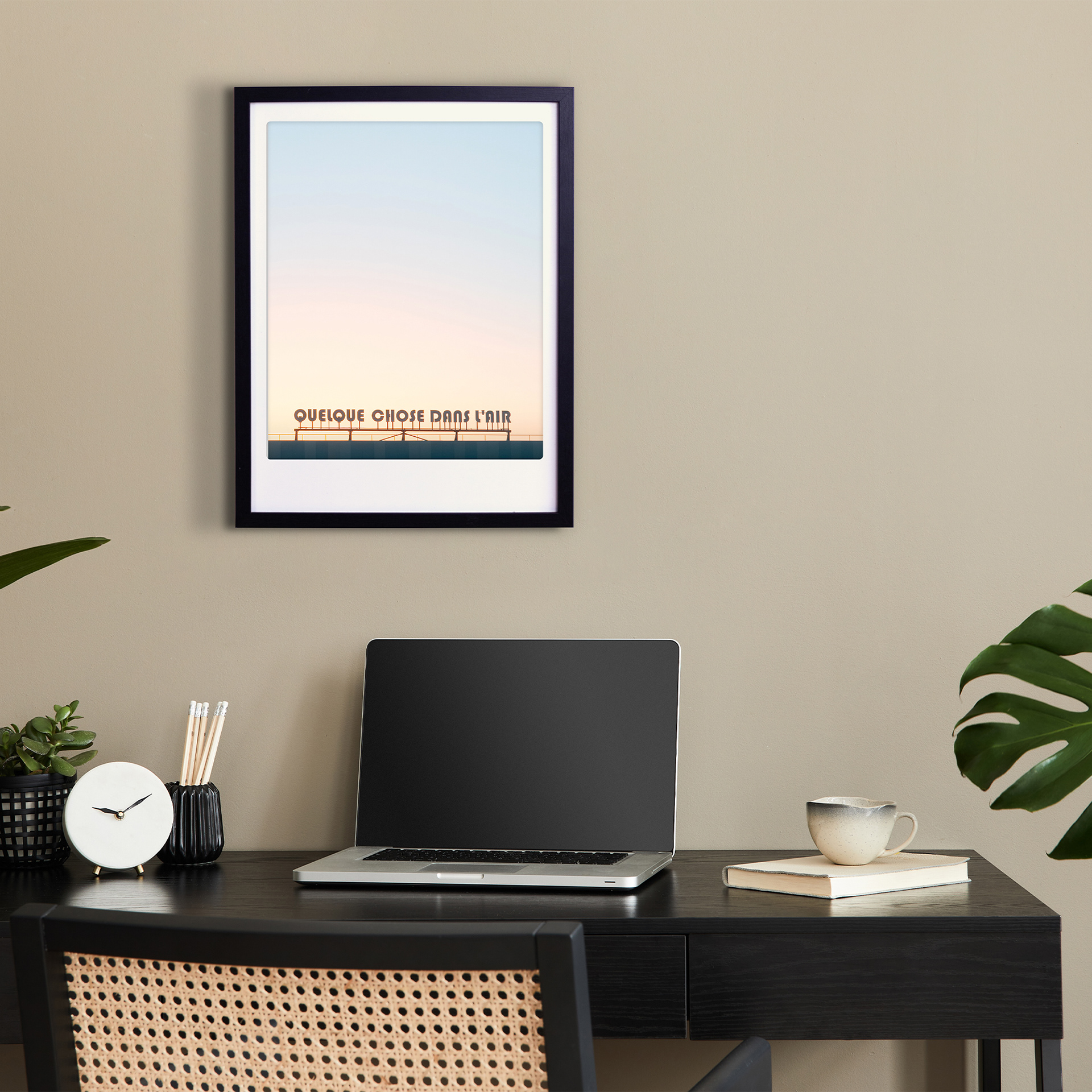 quelque chose dans l'air - Pickmotion Art Poster