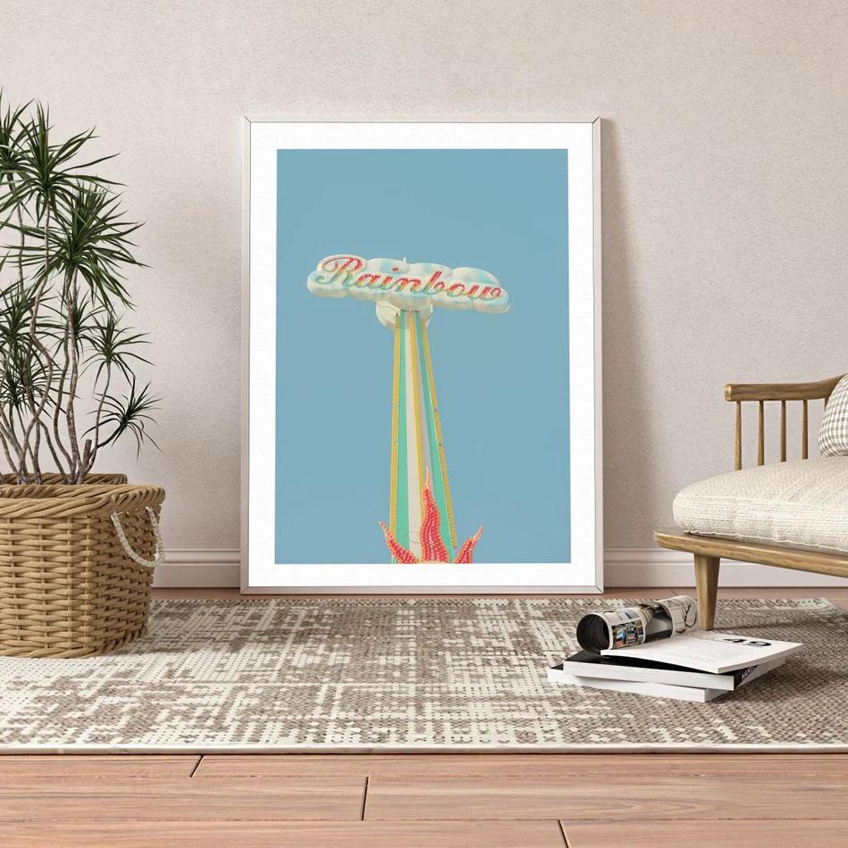 Rainbow - Vybe Interior - Fine Art Print