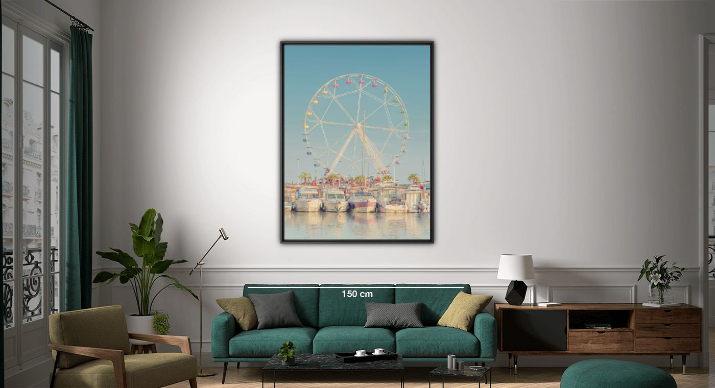 Tirage d'art Summer Wheel - Eiffel Tower Boy - Laura Sanchez