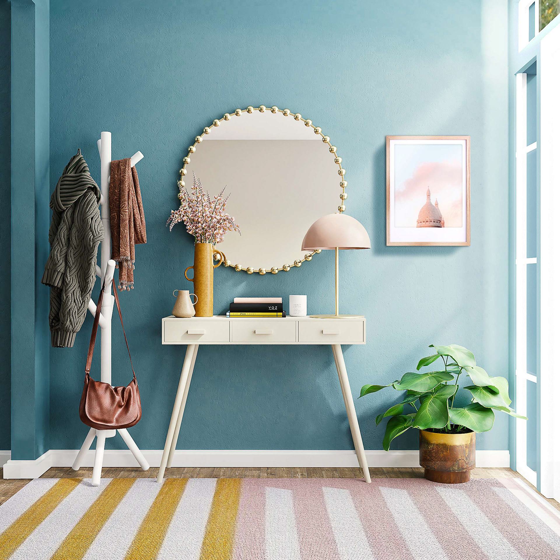 pink montmartre - Pickmotion Art Poster