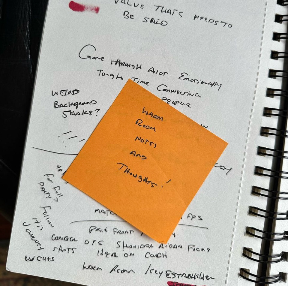 PRE PRODUCTION NOTES