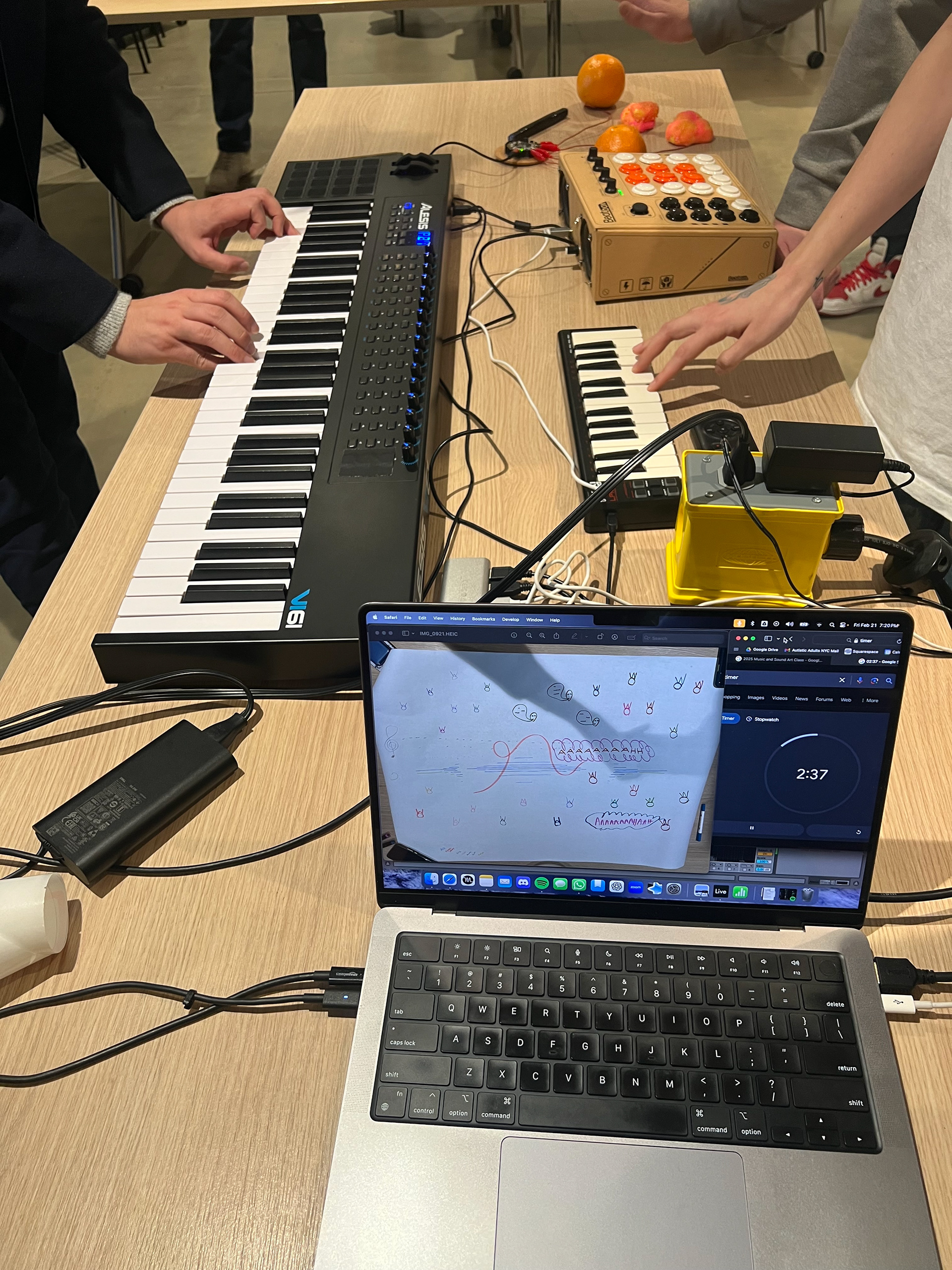 Music & Sound Art Class I taught in Feb 2025
