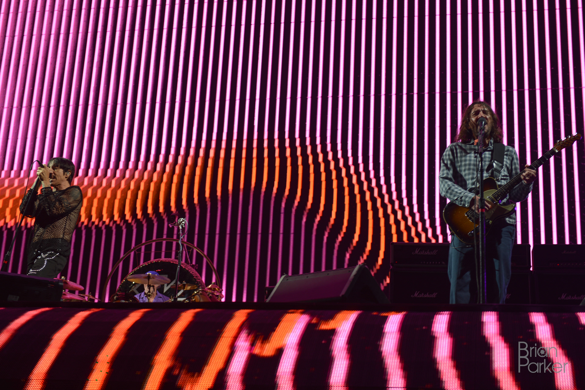 Red Hot Chili Peppers Anthony Kiedis and John Frusciante