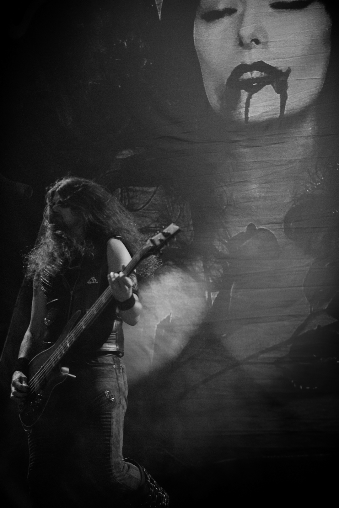 Daniel Firth from Cradle of Filth live in San Diego 2021