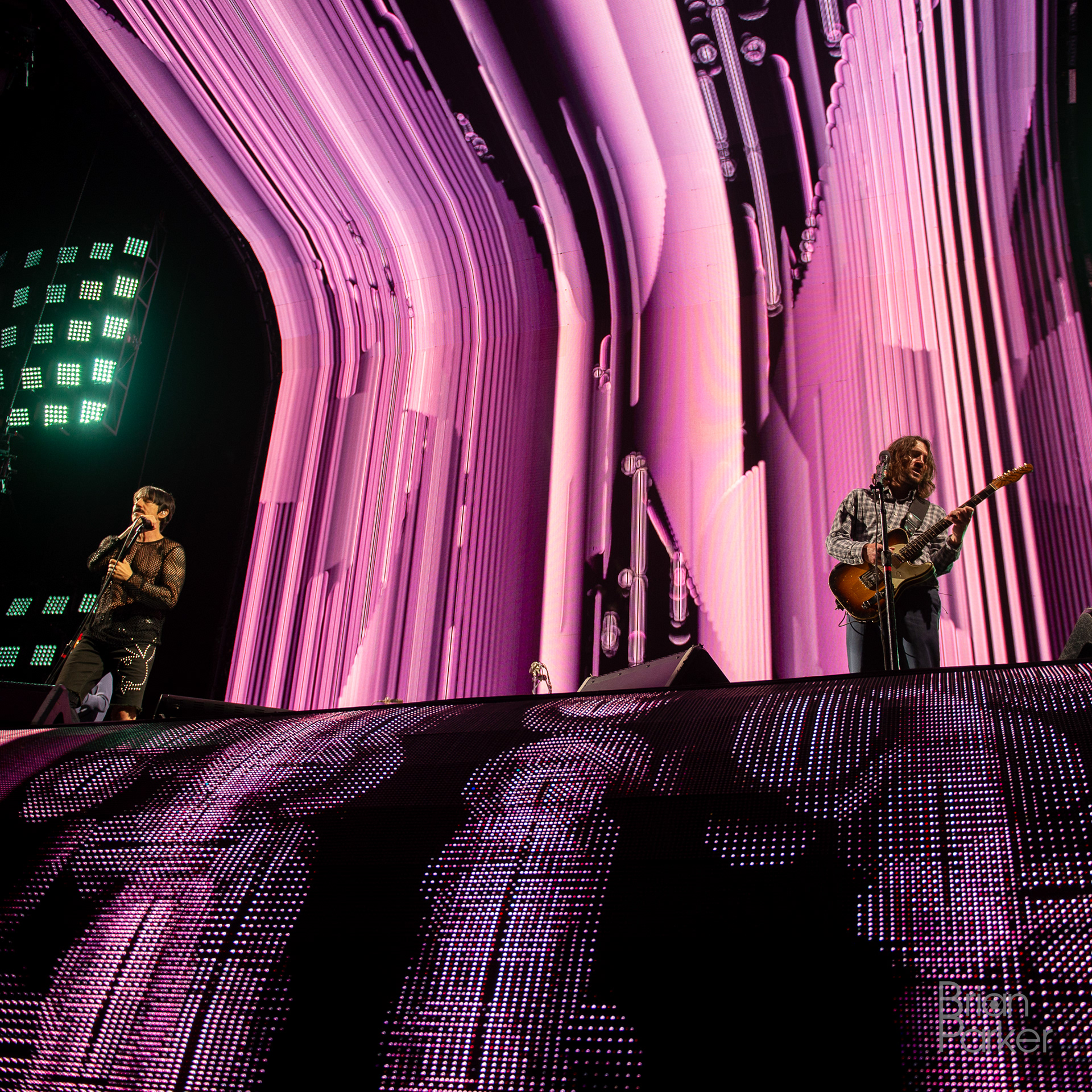 Red Hot Chili Peppers Anthony Kiedis and John Frusciante