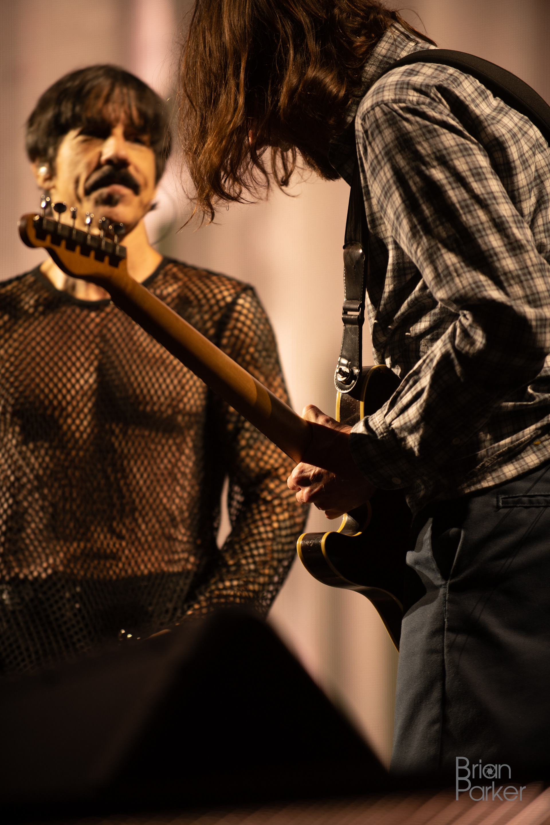 Red Hot Chili Peppers Anthony Kiedis and John Frusciante
