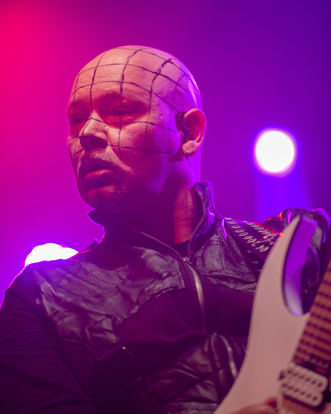 Ishok from Cradle of Filth at The Observatory North Park 2021 ©Brian Parker