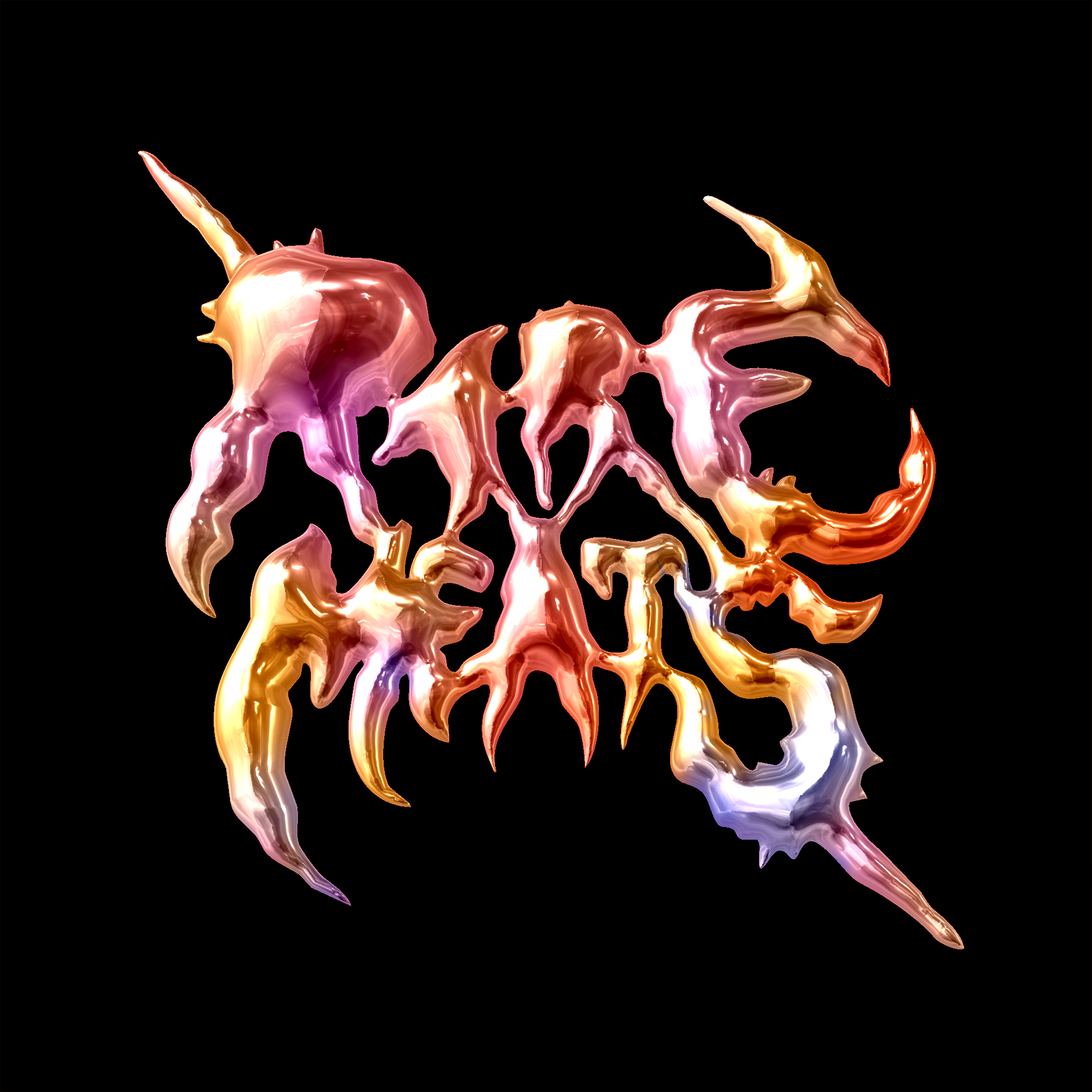 logo for my comic project, rare meats