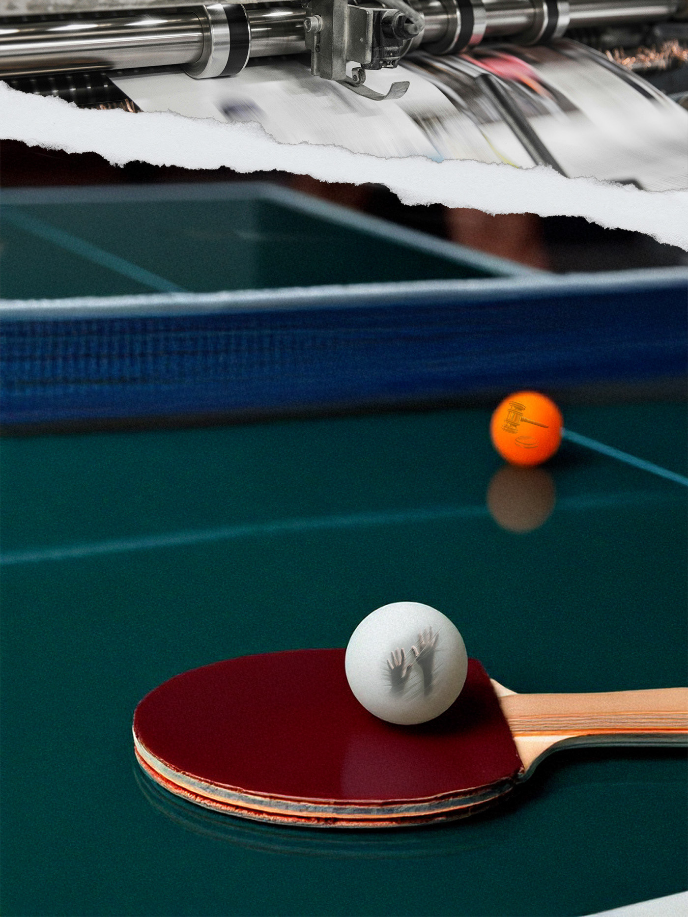 The serve and spin