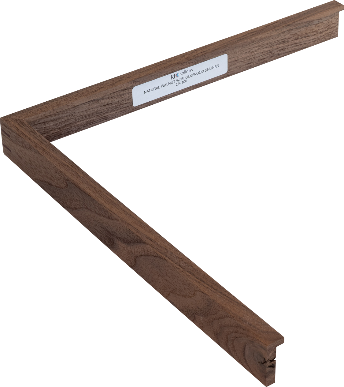 NATURAL WALNUT W/ BLOODWOOD SPLINES