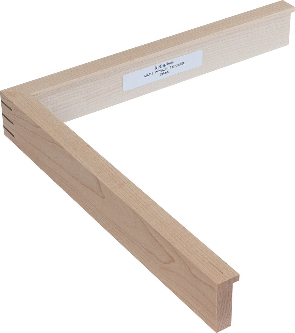 MAPLE W/ WALNUT SPLINES
