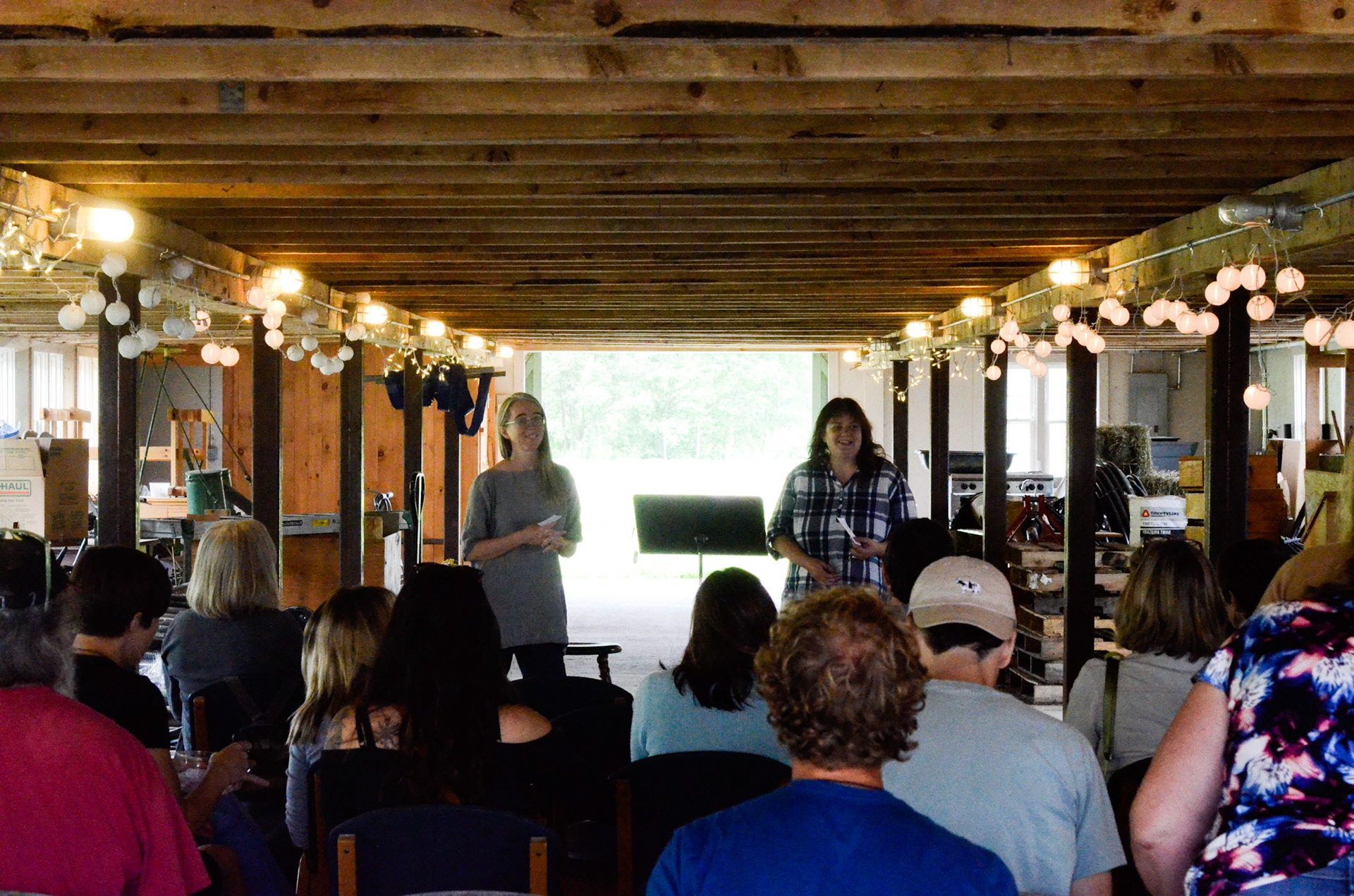 Shari Altman and Rebecca Siegel. Photo courtesy of Literary North