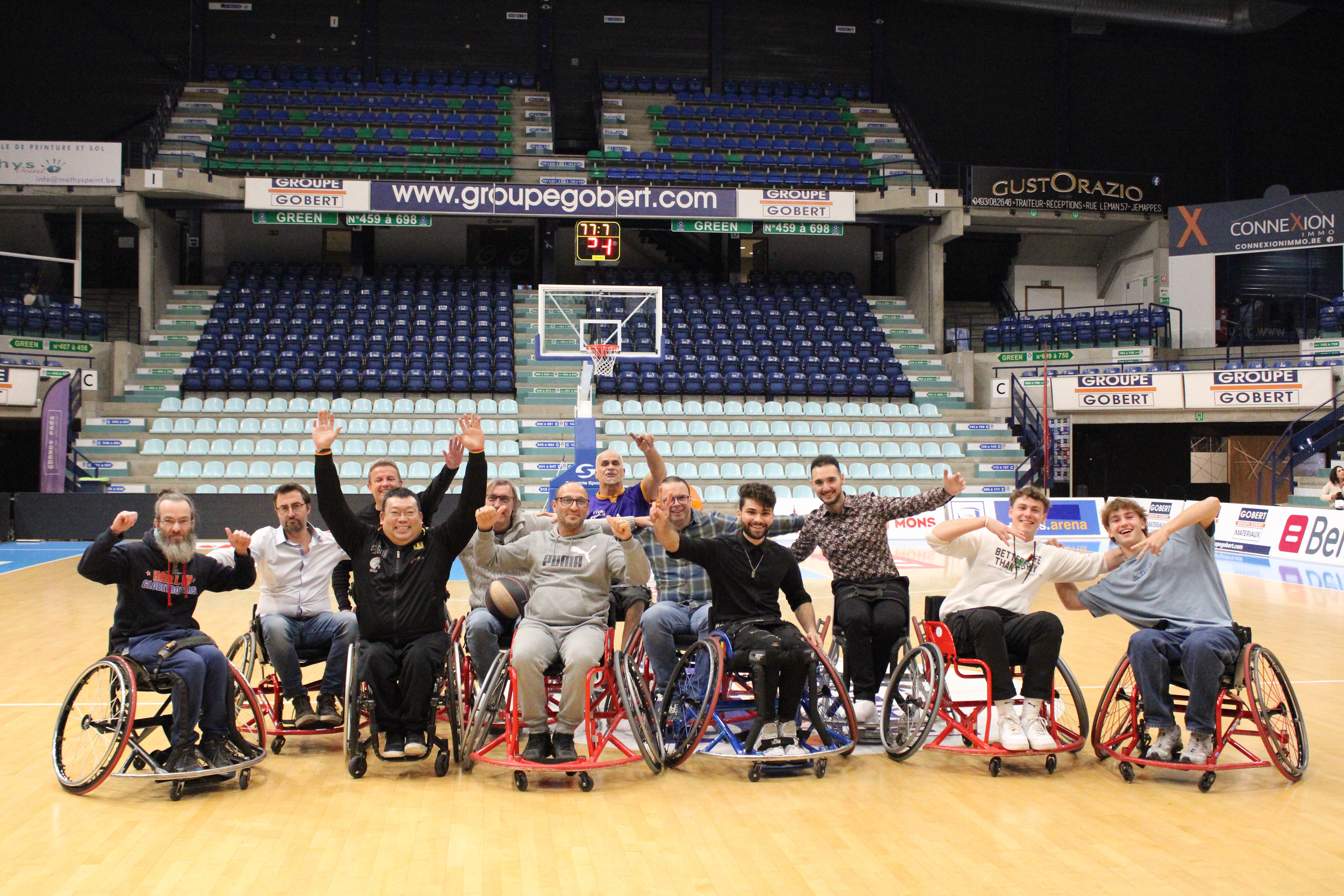 Wheelchair Belgium Lions