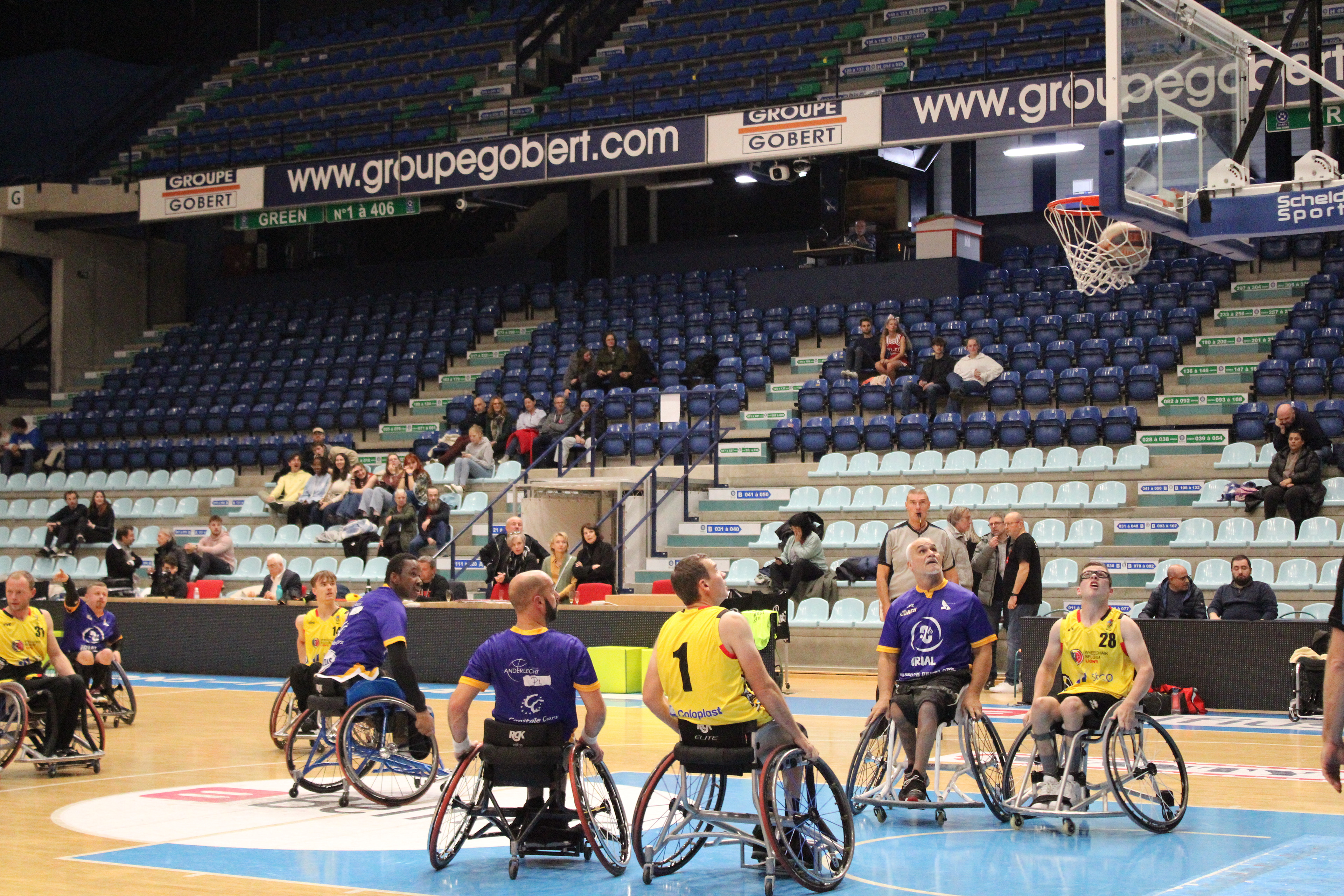 Wheelchair Belgium Lions