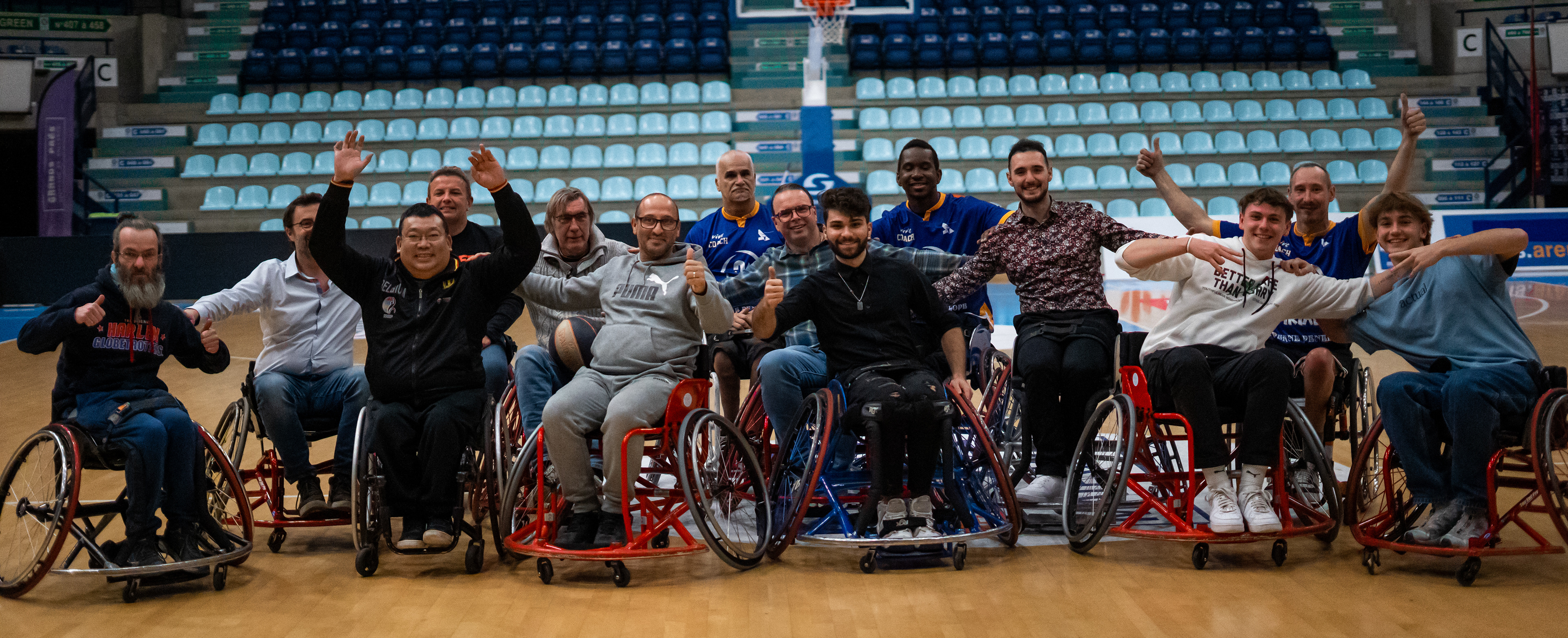 Wheelchair Belgium Lions