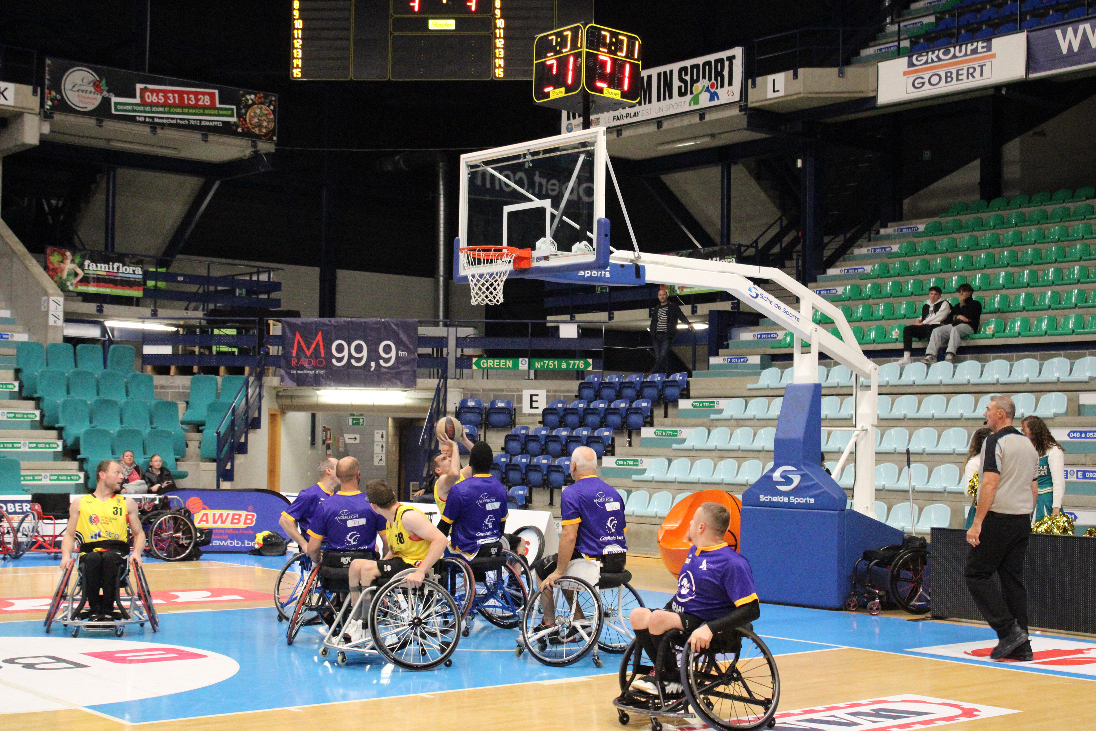 Wheelchair Belgium Lions