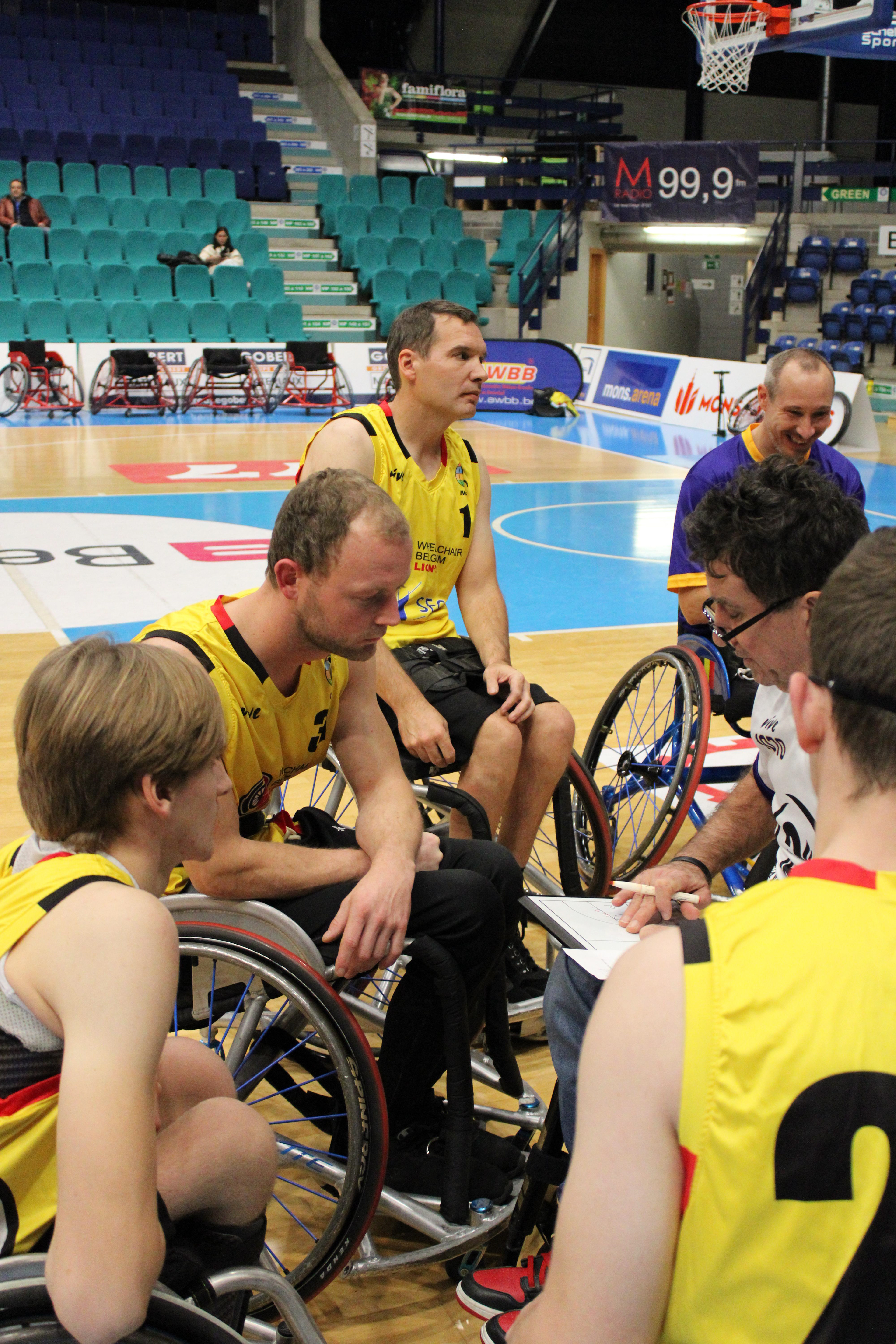 Wheelchair Belgium Lions