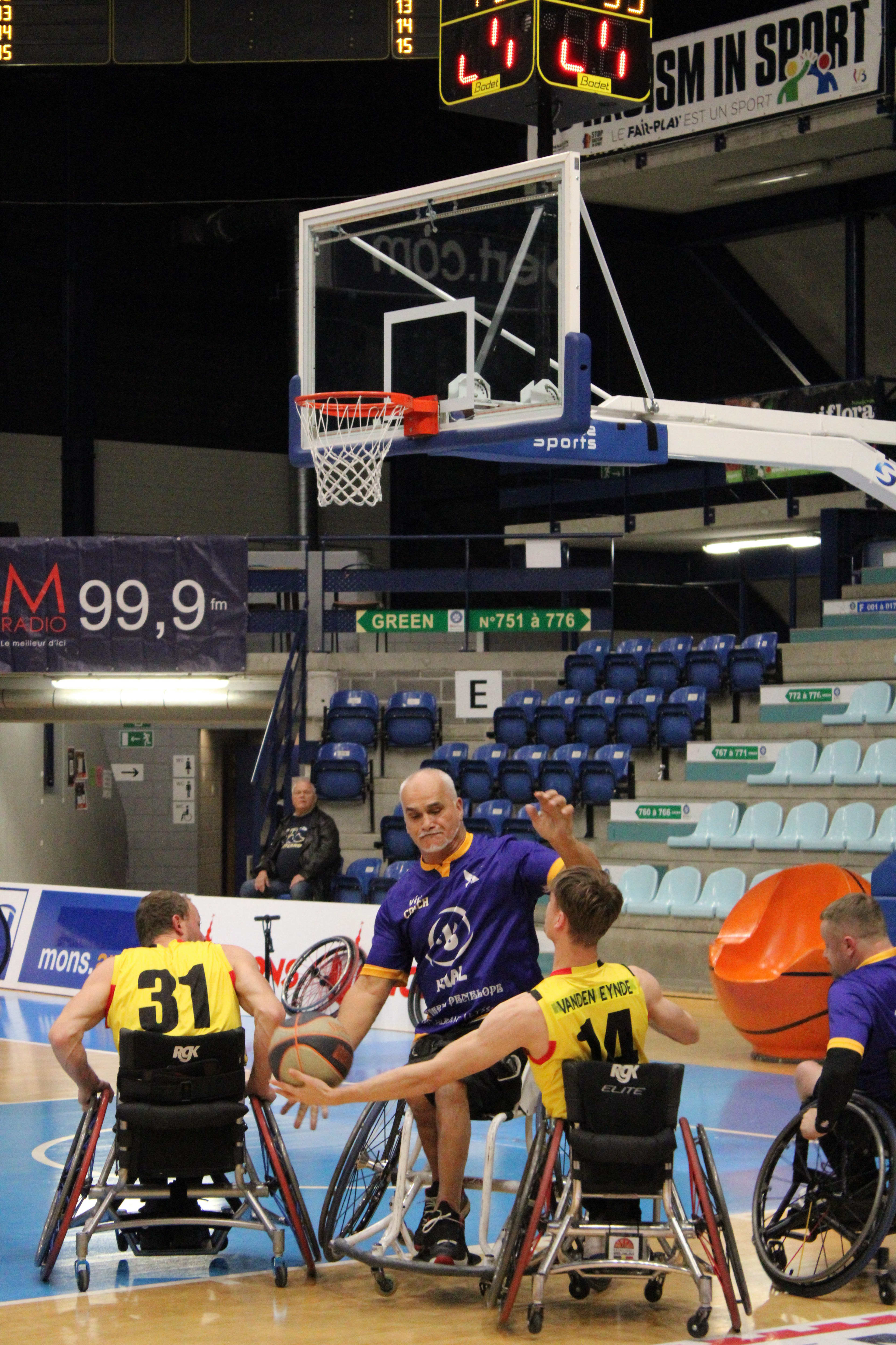 Wheelchair Belgium Lions