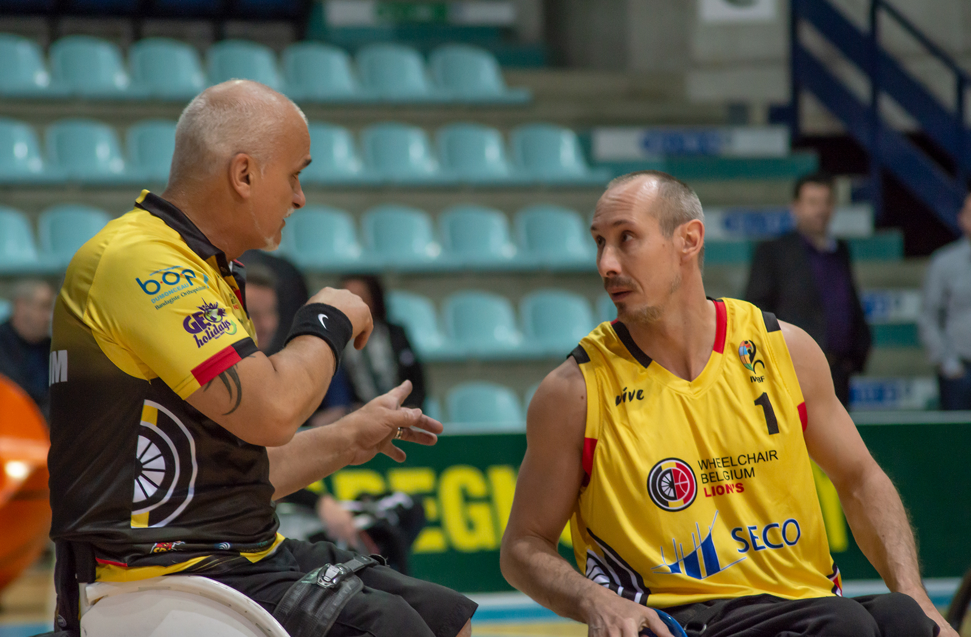 Wheelchair Belgium Lions