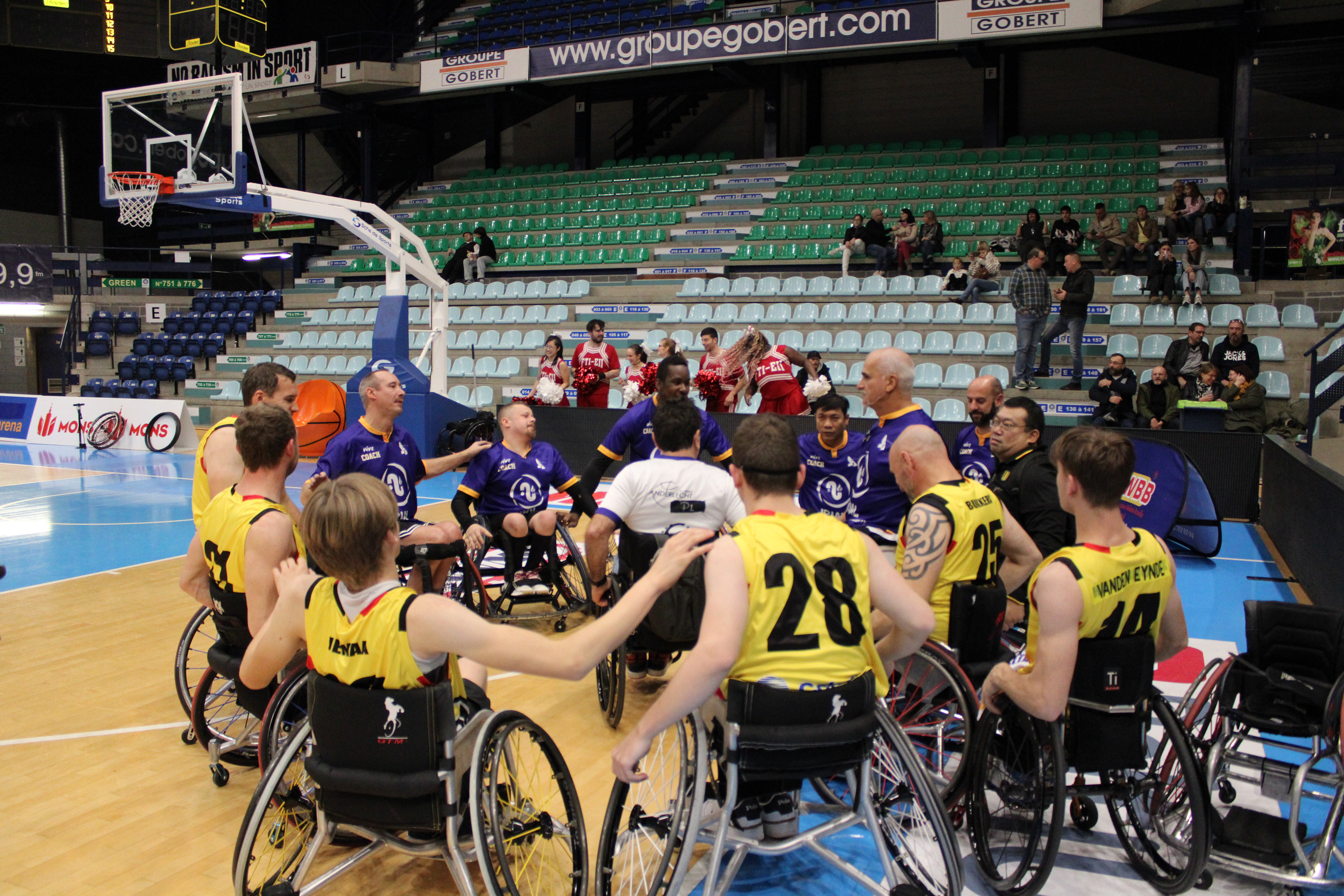 Wheelchair Belgium Lions
