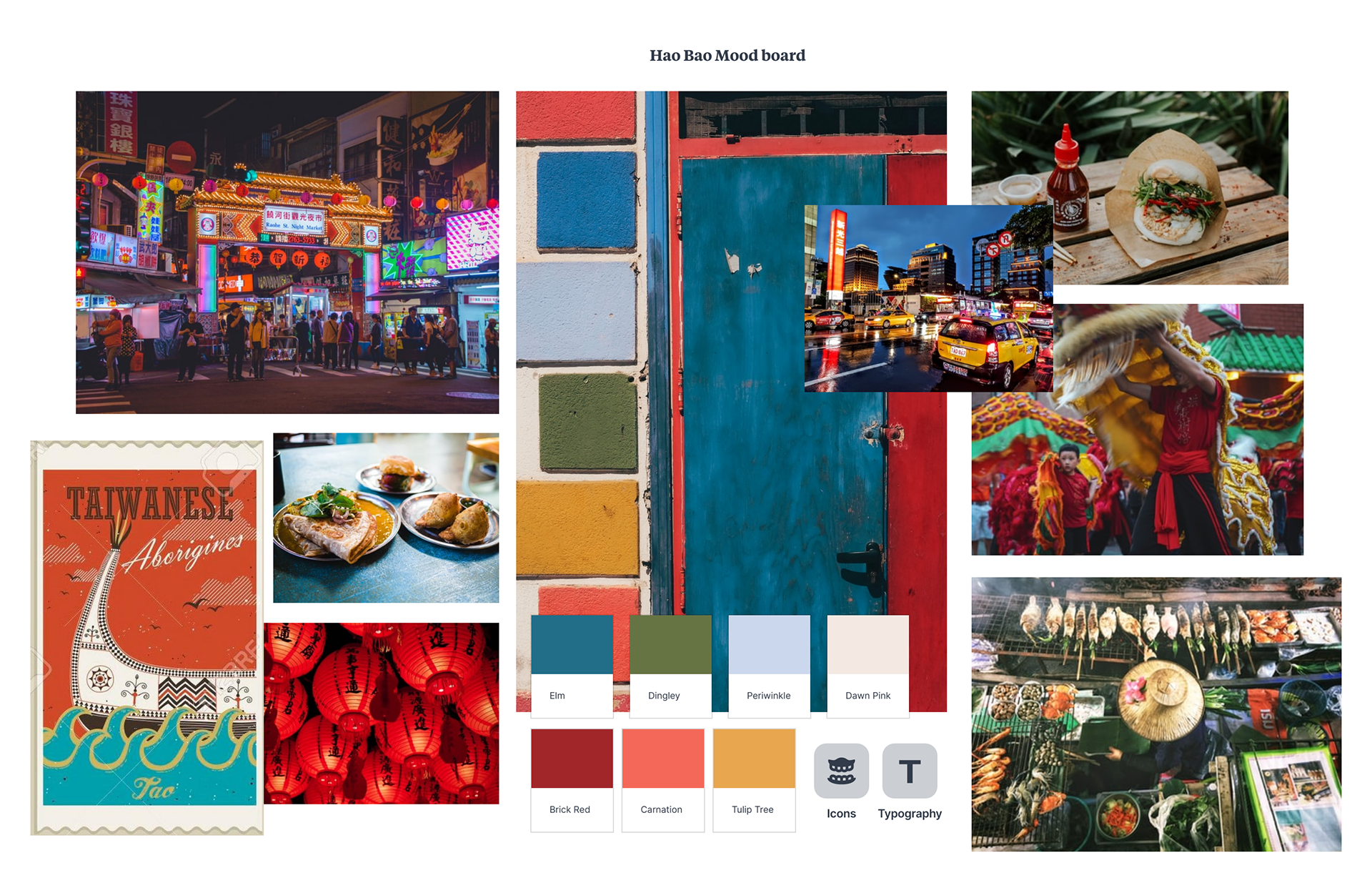 Hao Bao Mood Board