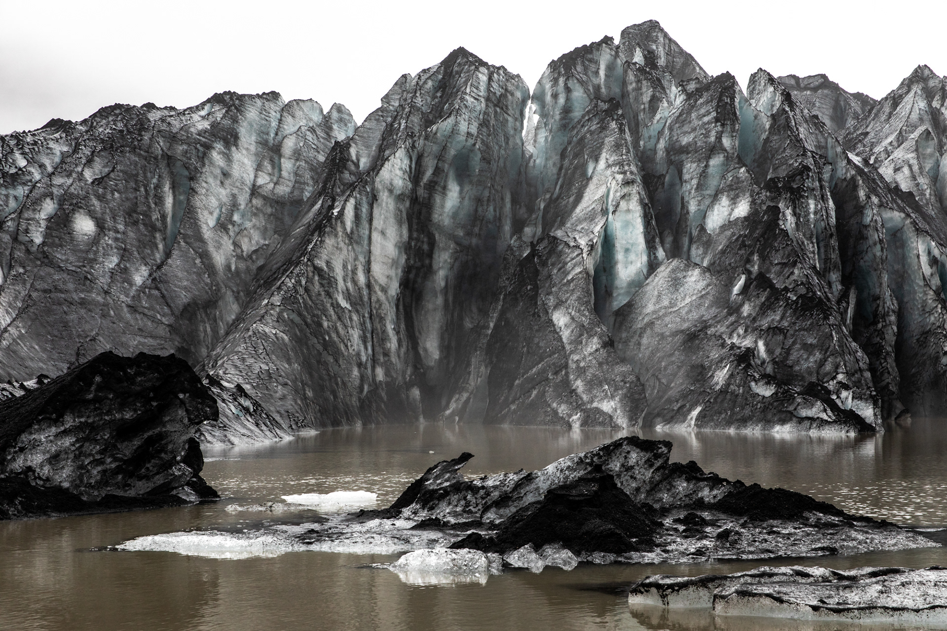Glacier + Lava Ash