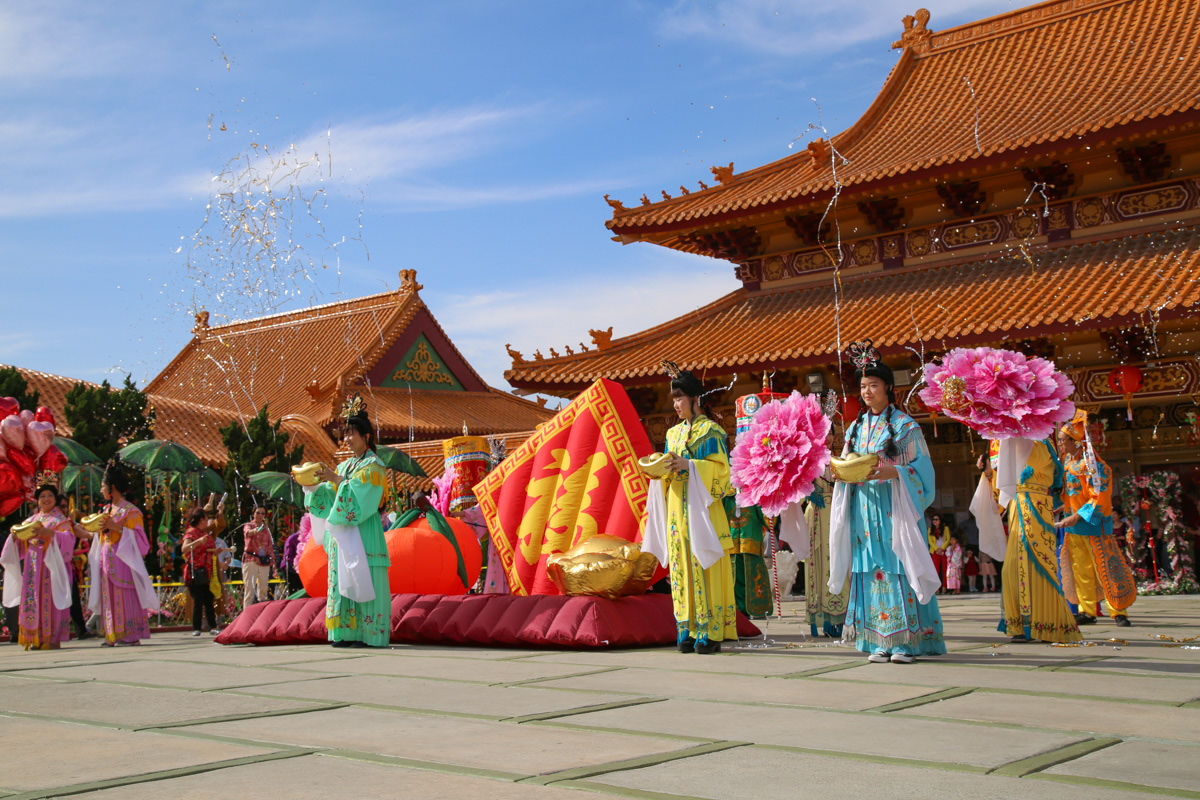Hsi Lai Temple - Chinese New Year