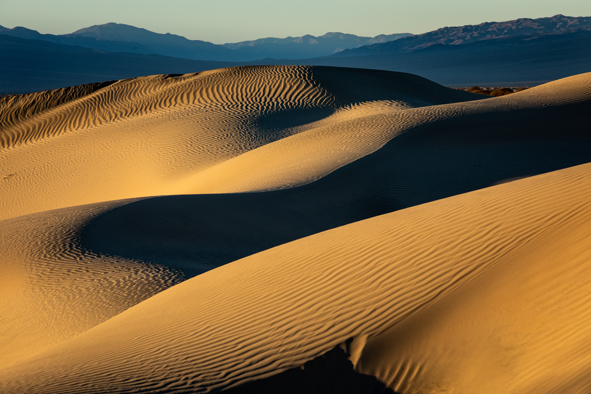 Mesquite Flat Sand Dunes, Death Valley