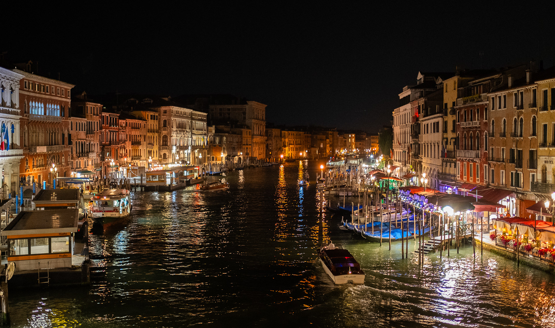 View from Rialto Bridge