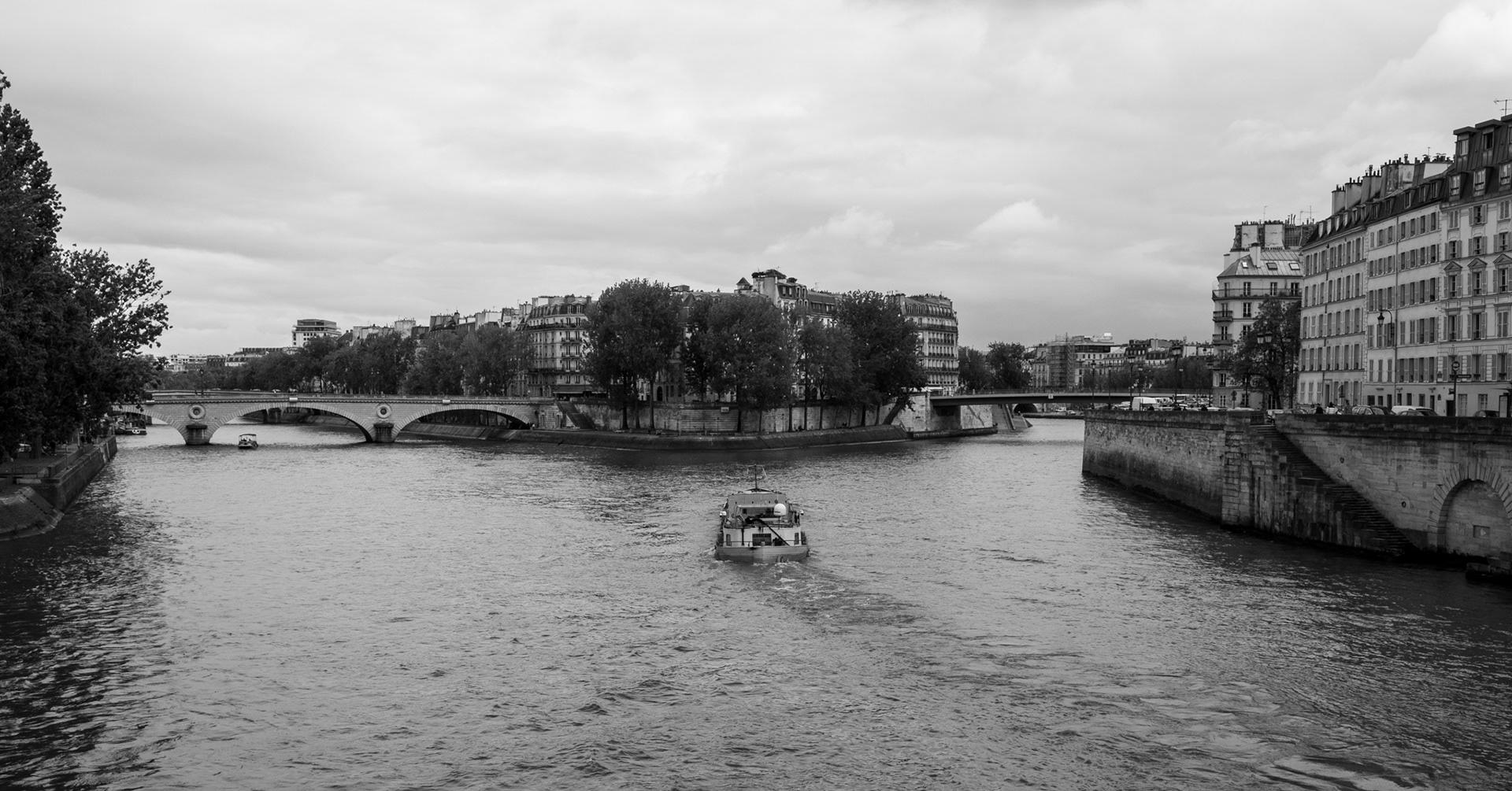 Overlooking Seine River