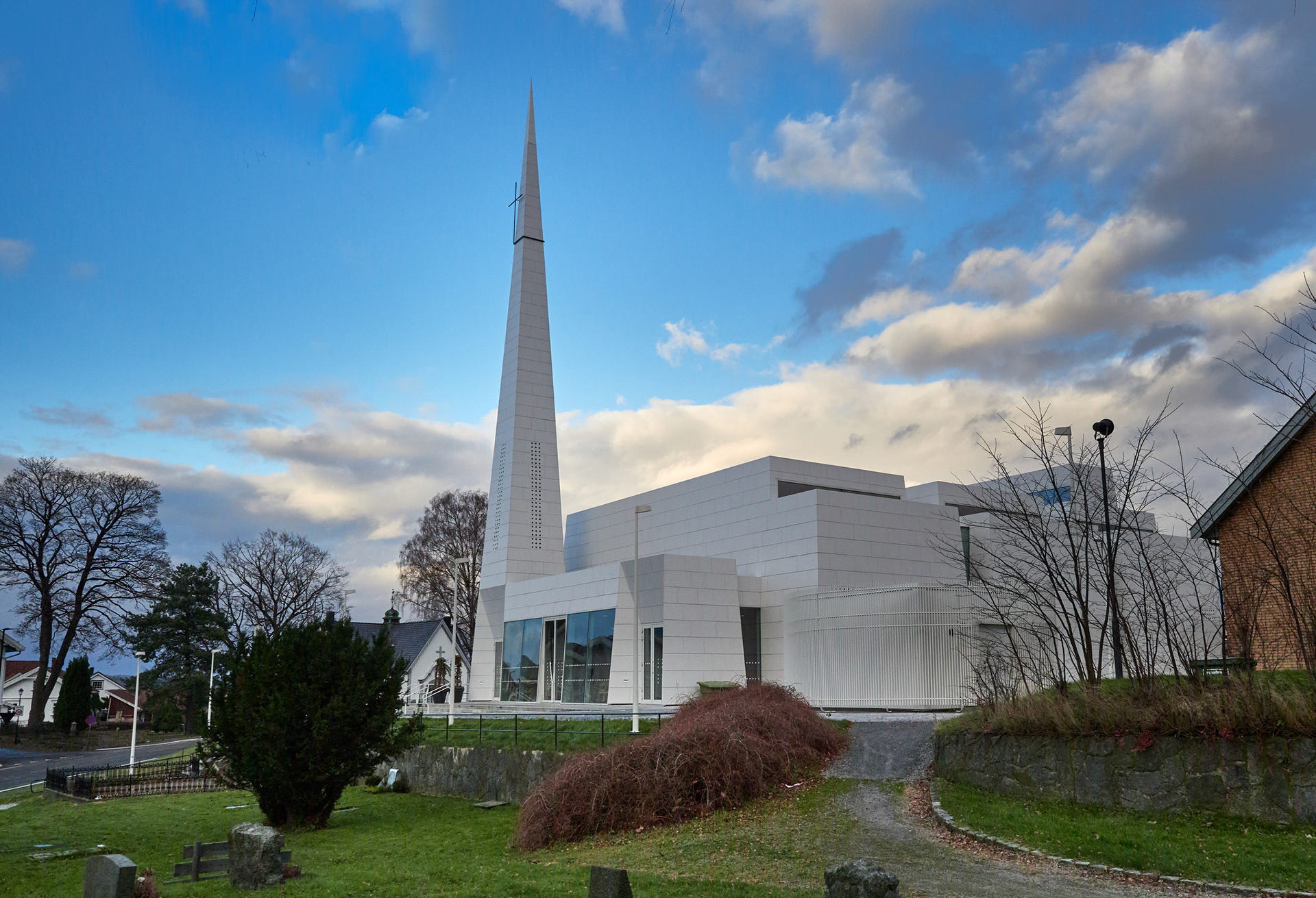 En rusletur rundt Kjerkehauen Porsgrunn en Tirsdagsent i November 2020