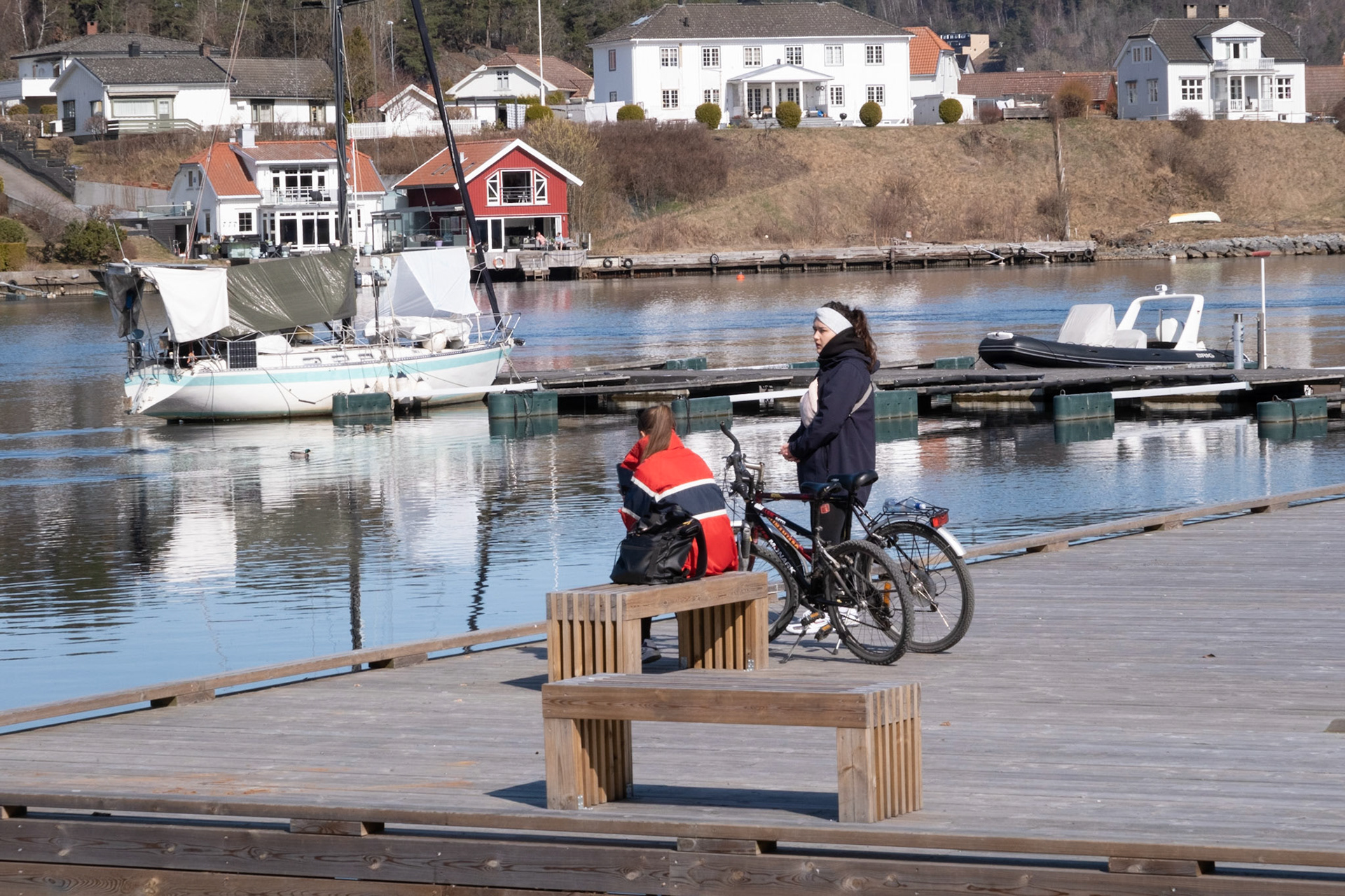 En rusletur i Porsgrunn tidlig i april 2023