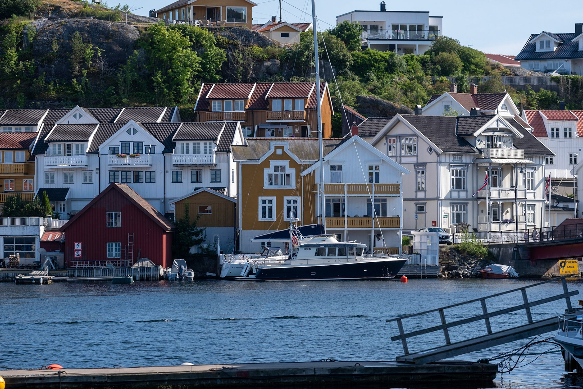 Til Kragerø med Kent og Norman i slutten av Juni 2023