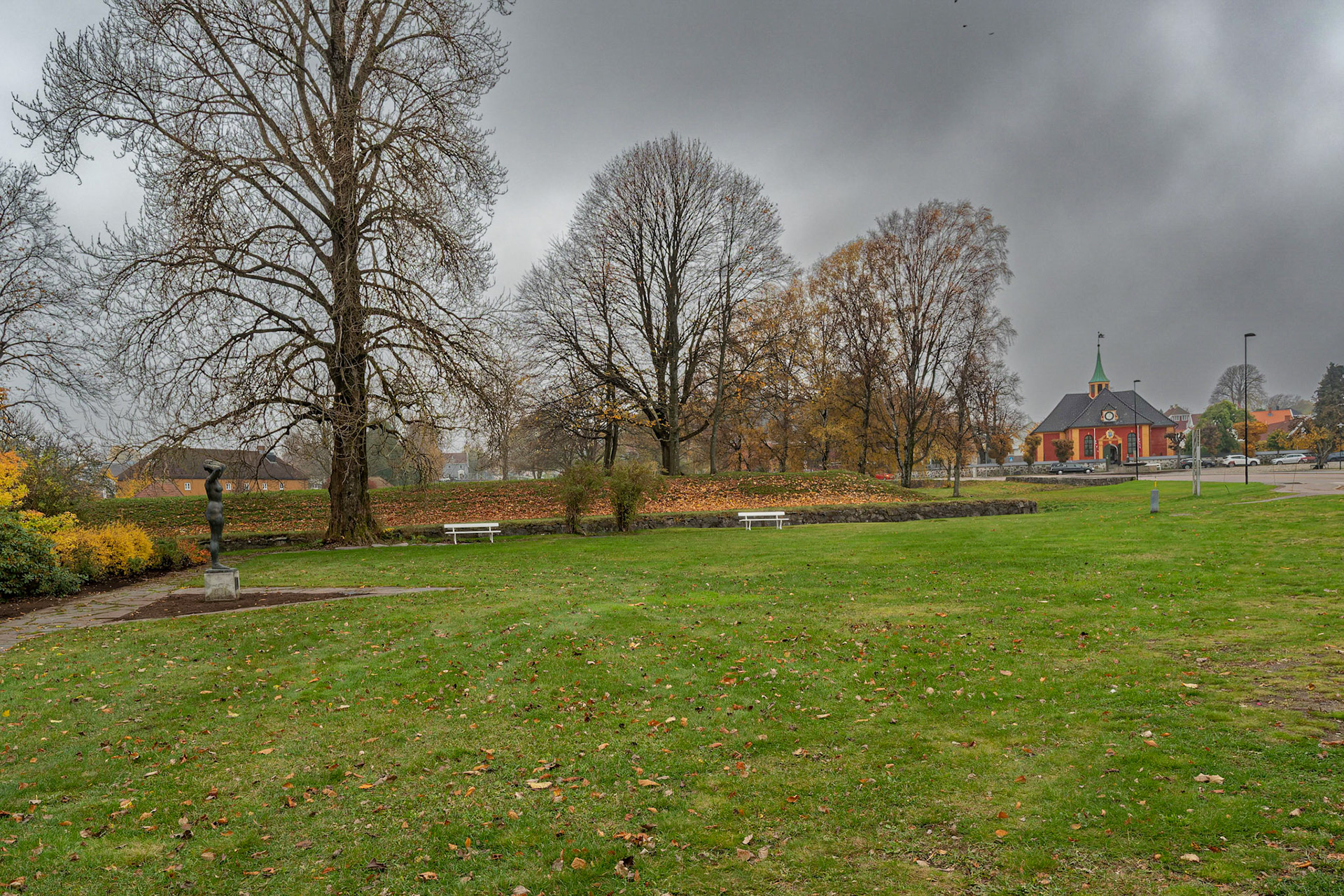 Stavern området sent i Oktober 2021