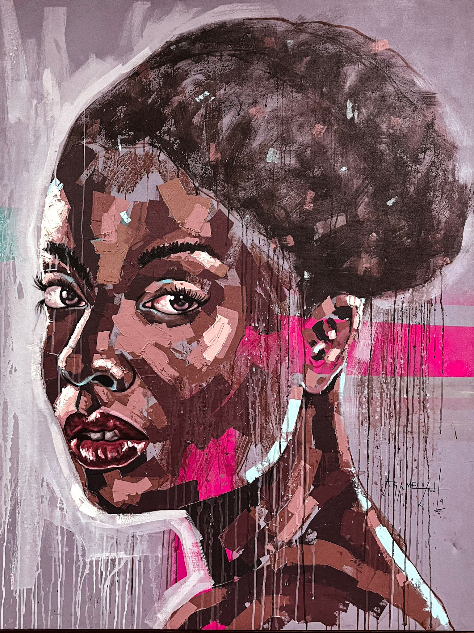 Intense Gaze by Richmond Agamelah | $3,200.00