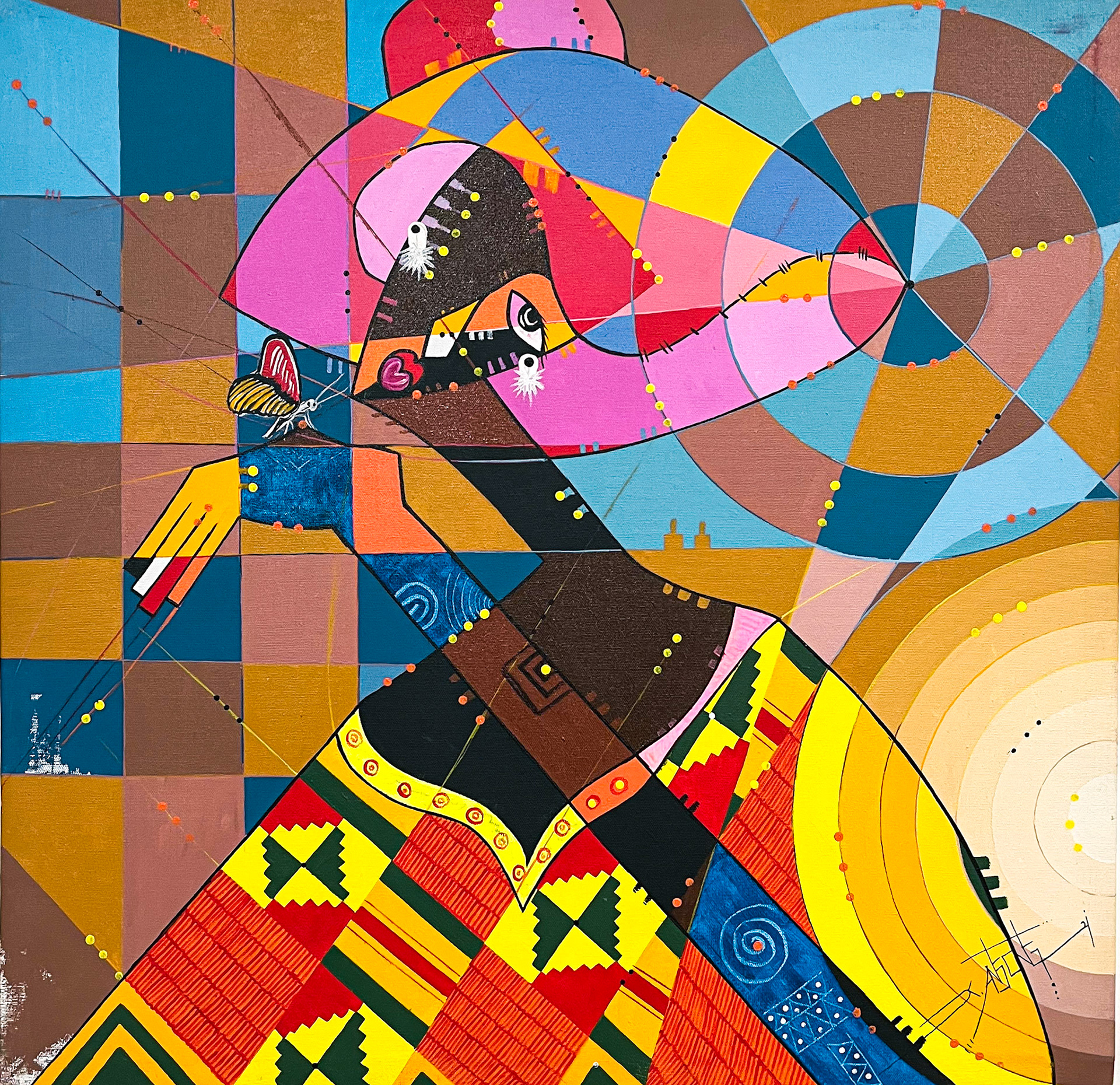 Queen-2 of my own by Kevin Ansong | $1,500.00