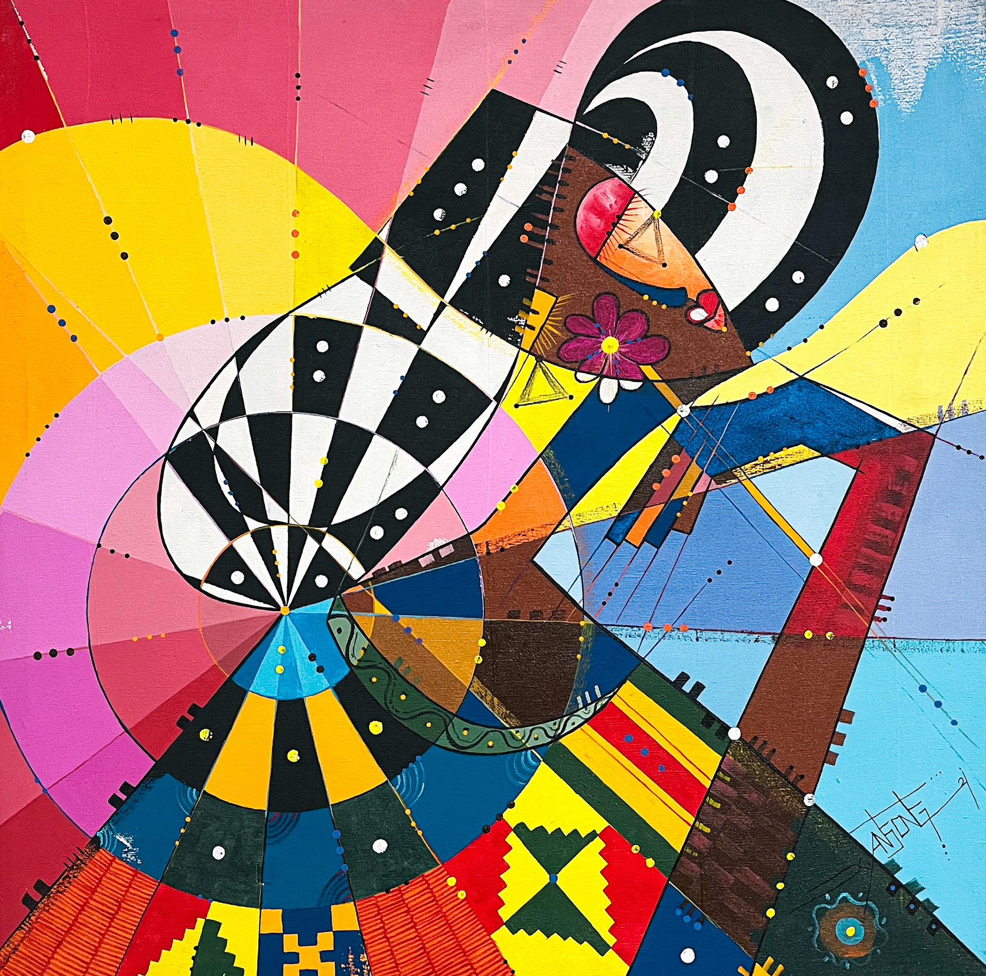 Queen-1 of my own by Kevin Ansong | $1,500.00