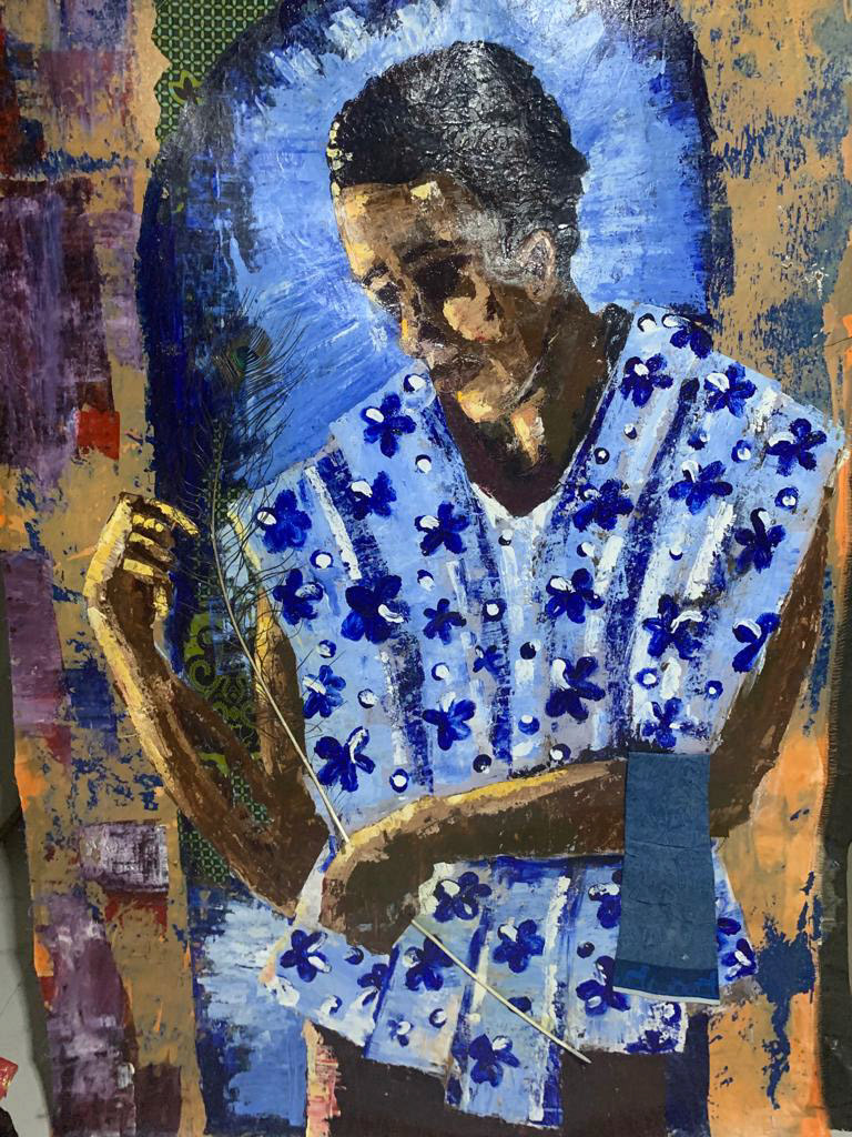 Father Noah | $2200 | Artist: Dennis A. Addo