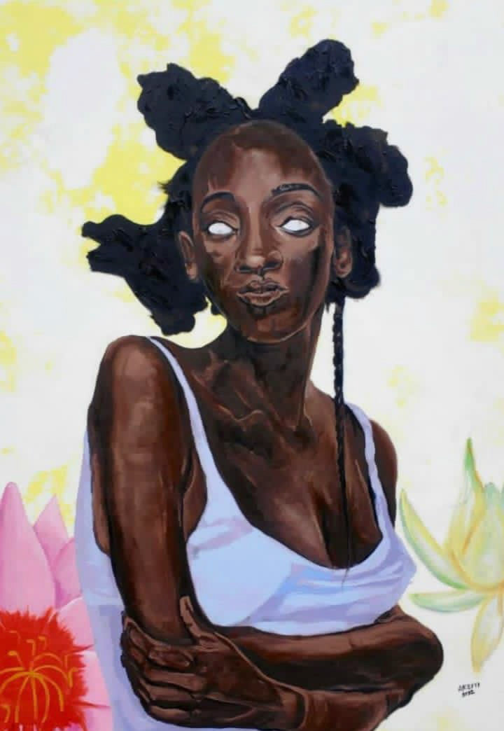 The Gaze | $1400 | Artist: Akeiti 