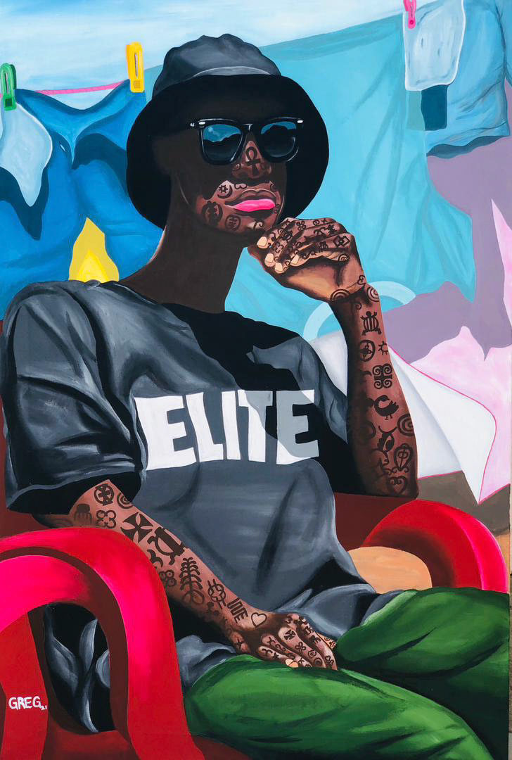 Looking in the Future | $2000 | Artist: Gregory A. Kumah