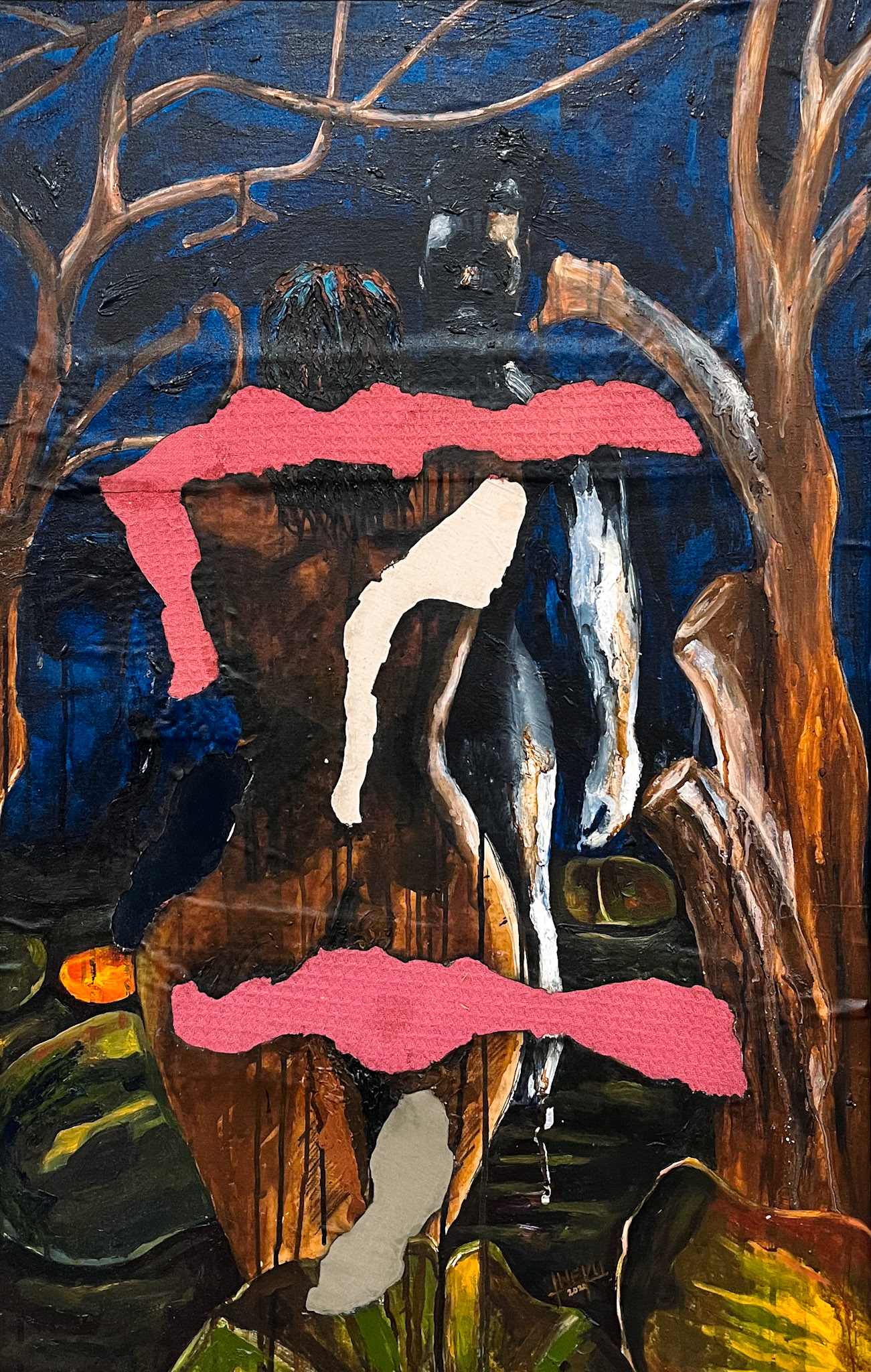 Sacred-Unsacred Vowell by Kweku Rik | $700.00